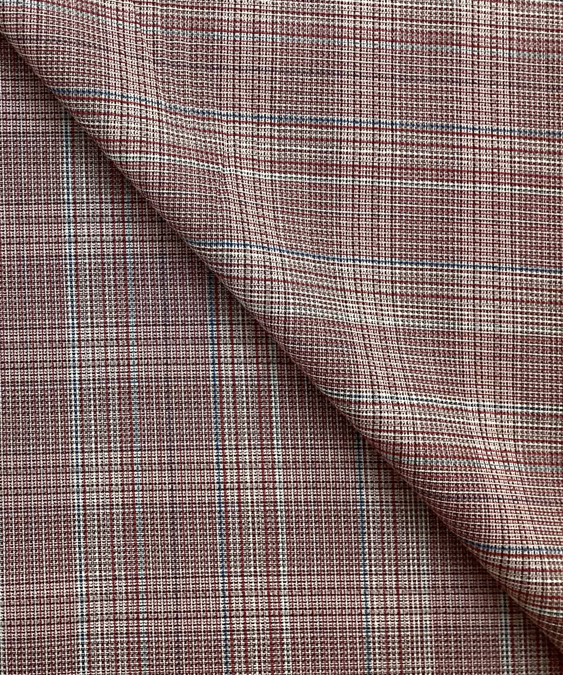 Stretch Linen & Rayon In Pink