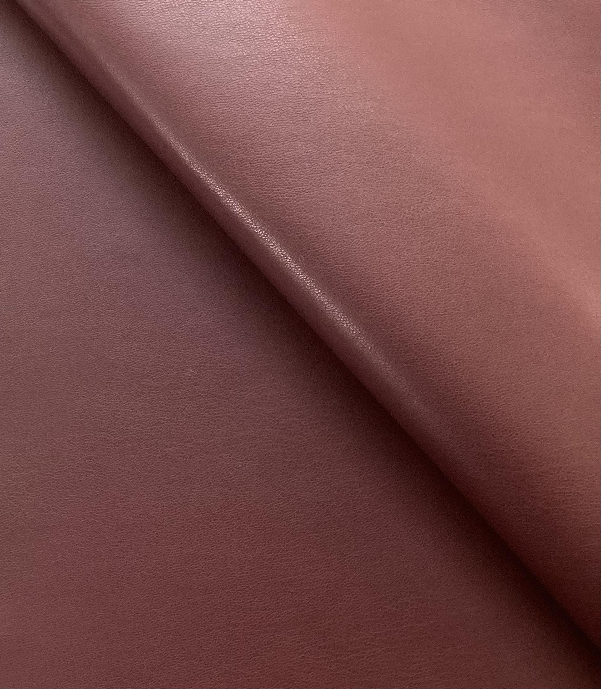 Stretch Faux Leather in Burgundy