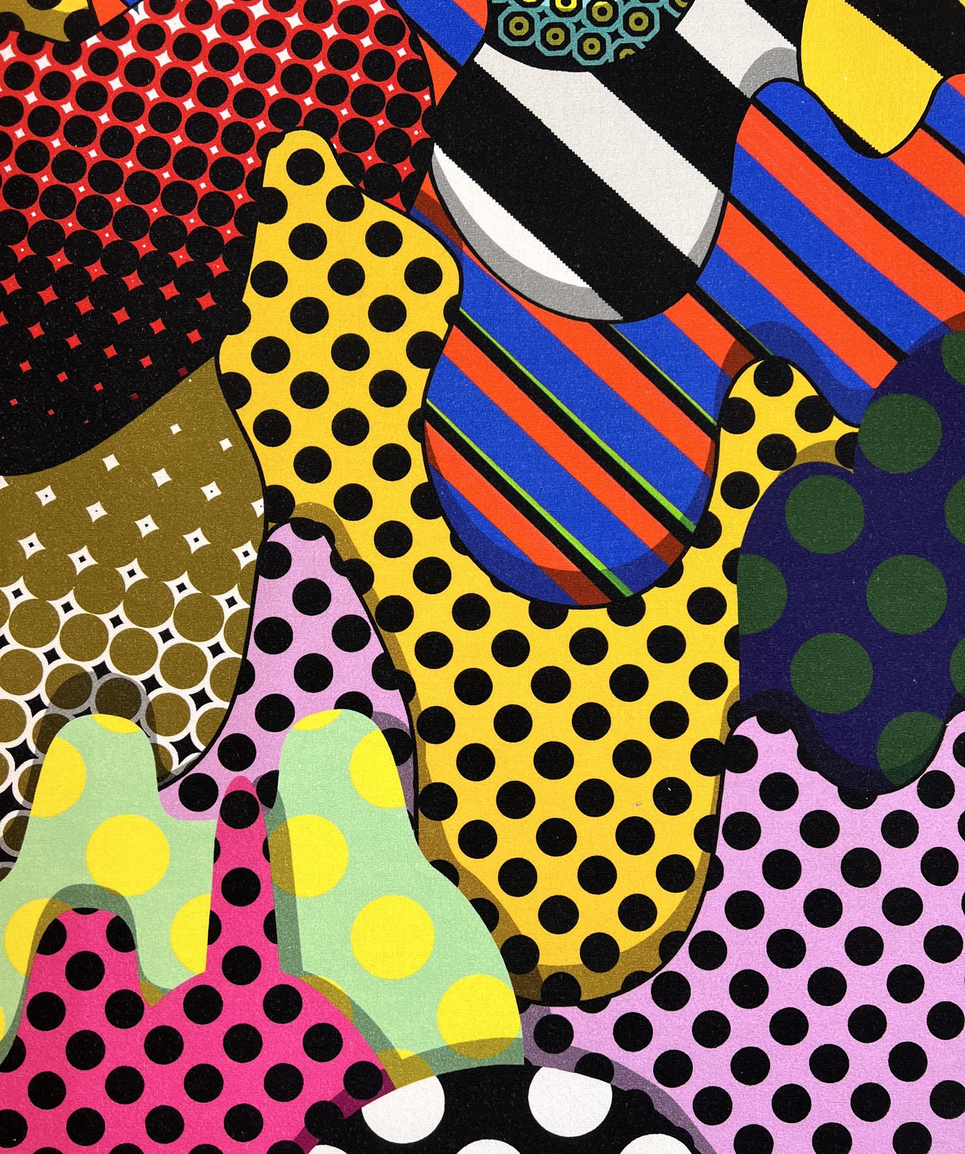 Heavy Textured Abstract Cotton