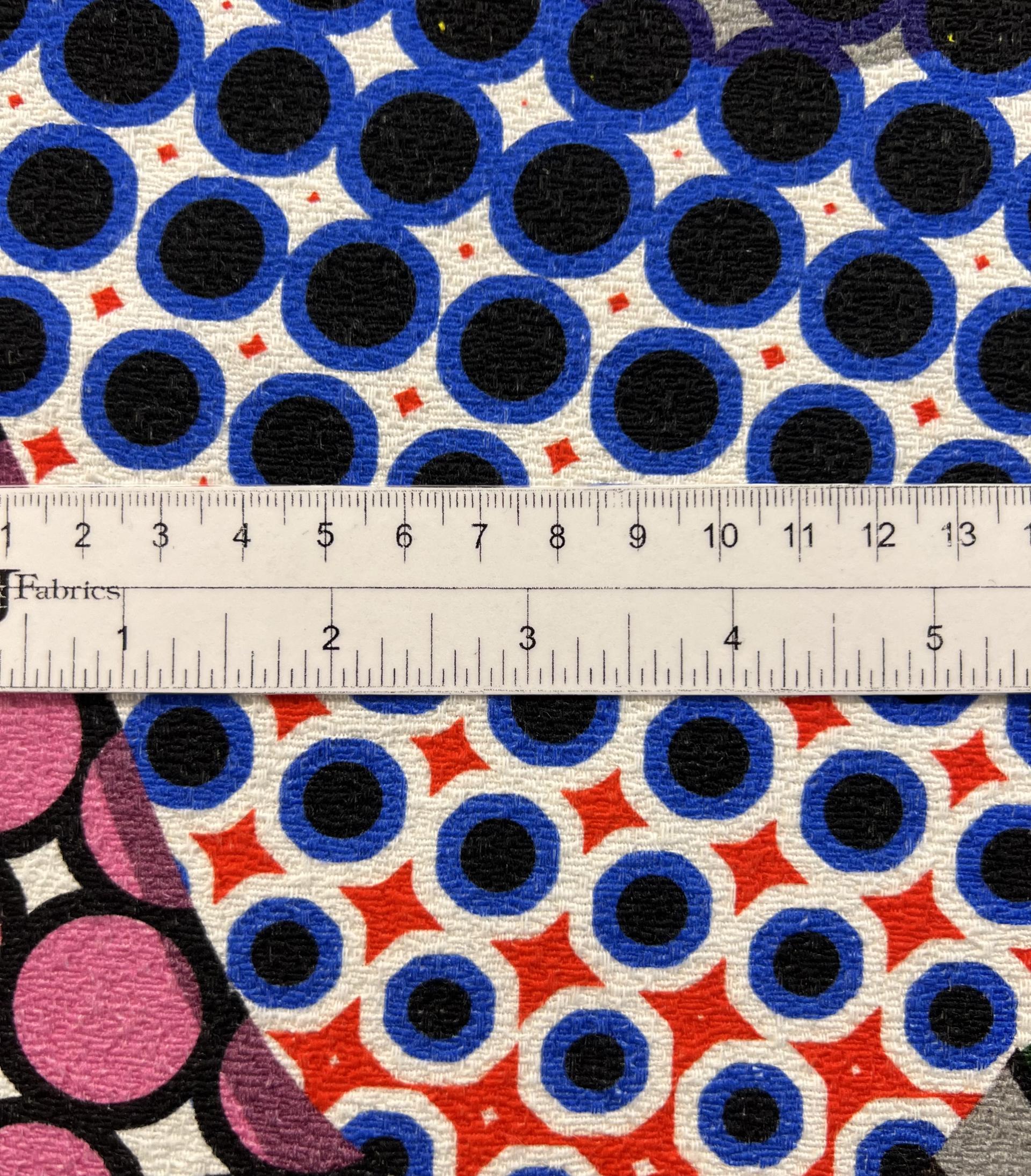 Heavy Textured Abstract Cotton