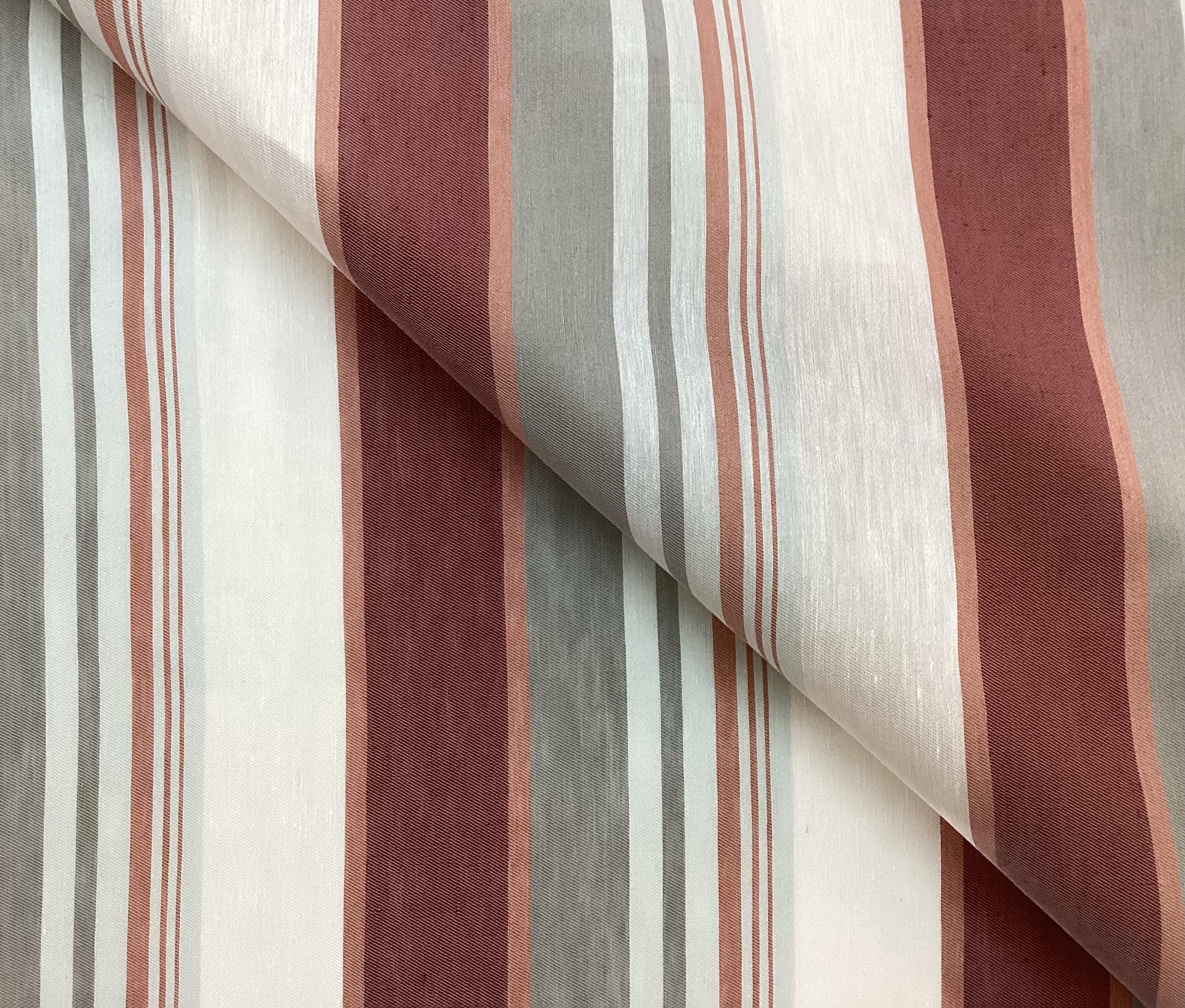 Italian Cotton and Rayon Stripe