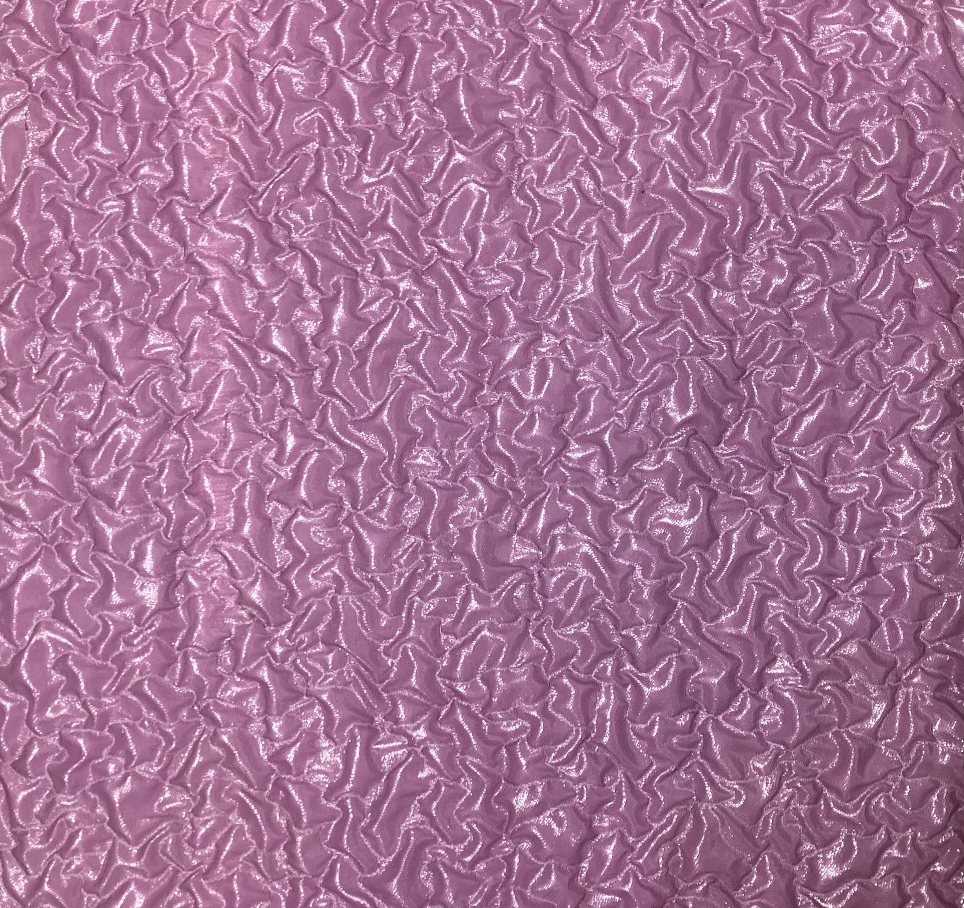 Made in Italy Silk/Nylon Cloque in Lilac