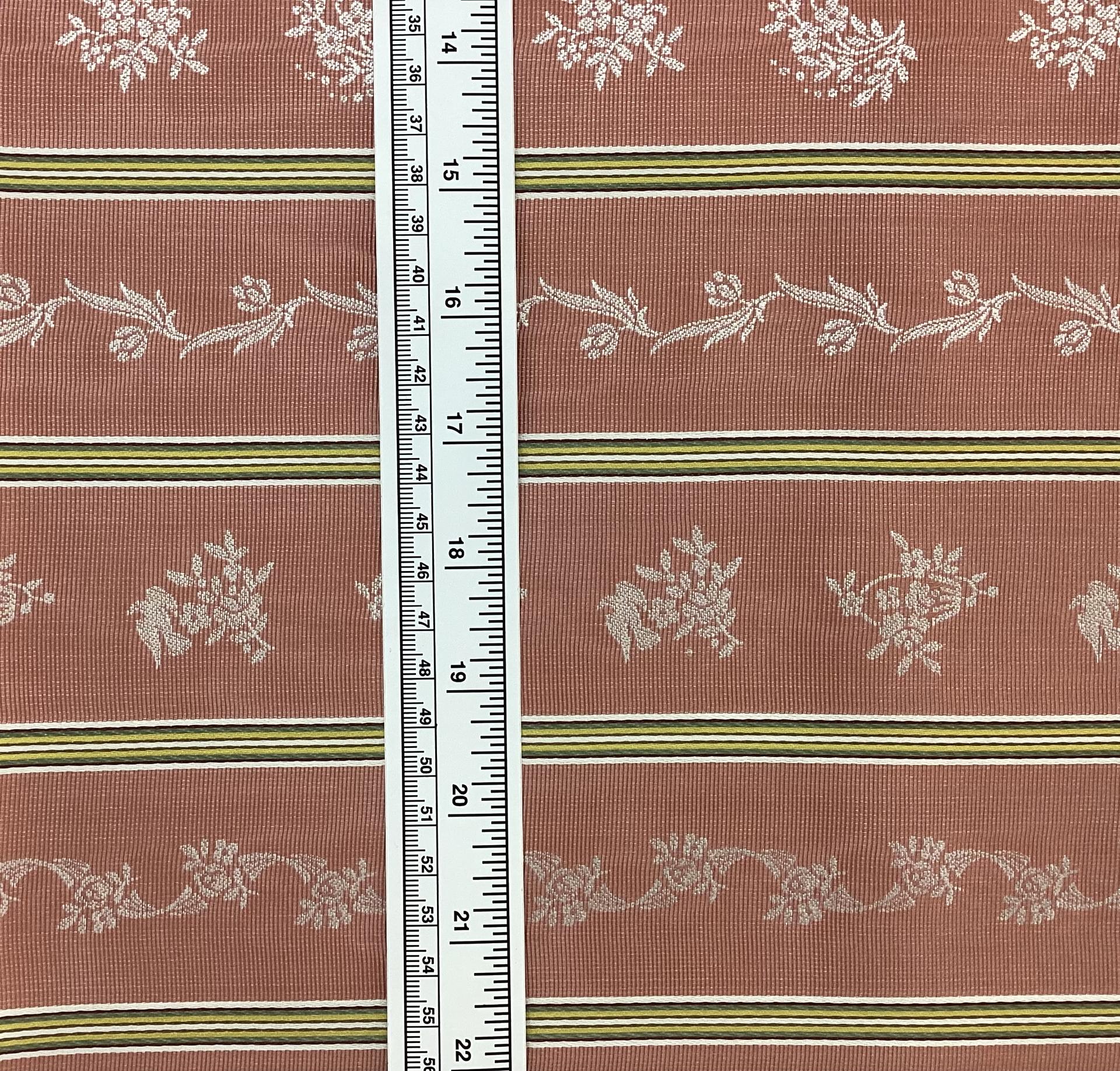 Italian Rayon Bangaline Moire Damask Stripe