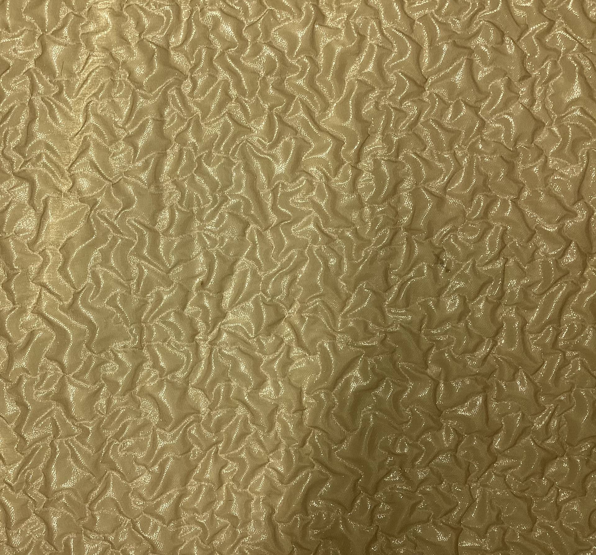 Made in Italy Silk/Nylon Cloque in Honey