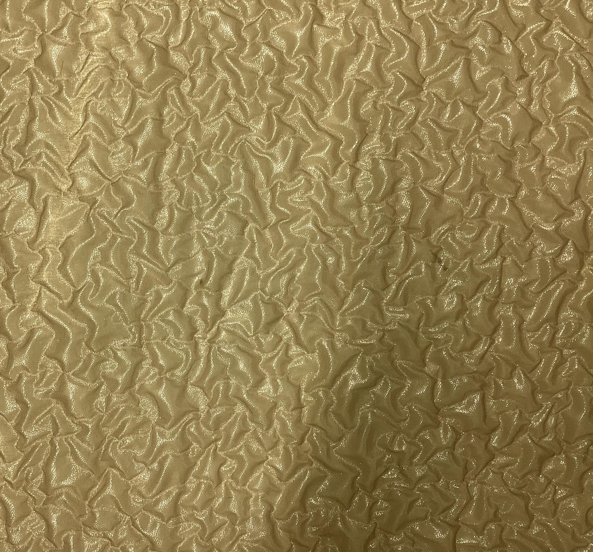 Made in Italy Silk/Nylon Cloque in Honey