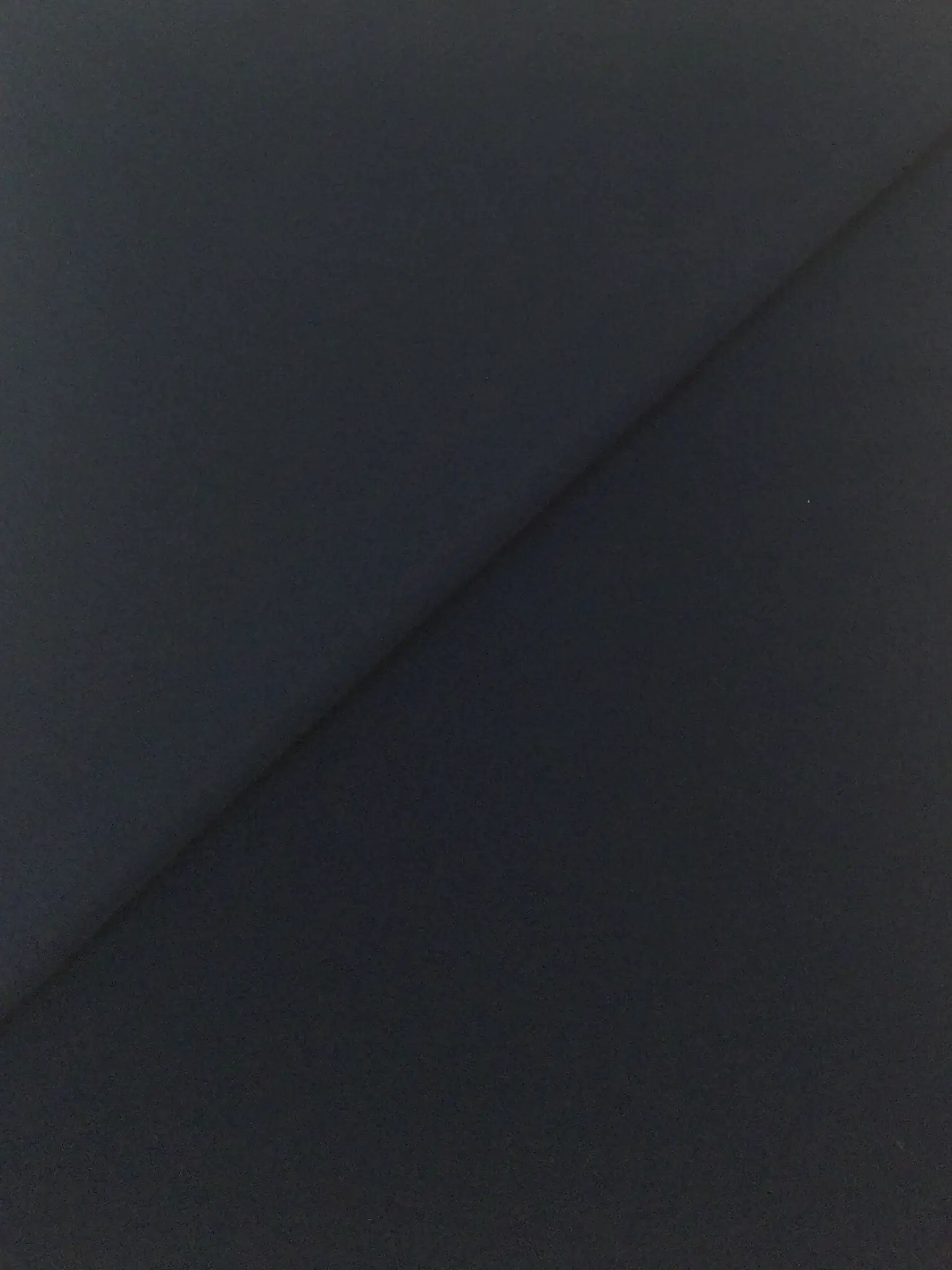 Polyester Crepe De Chine in Midnight Navy