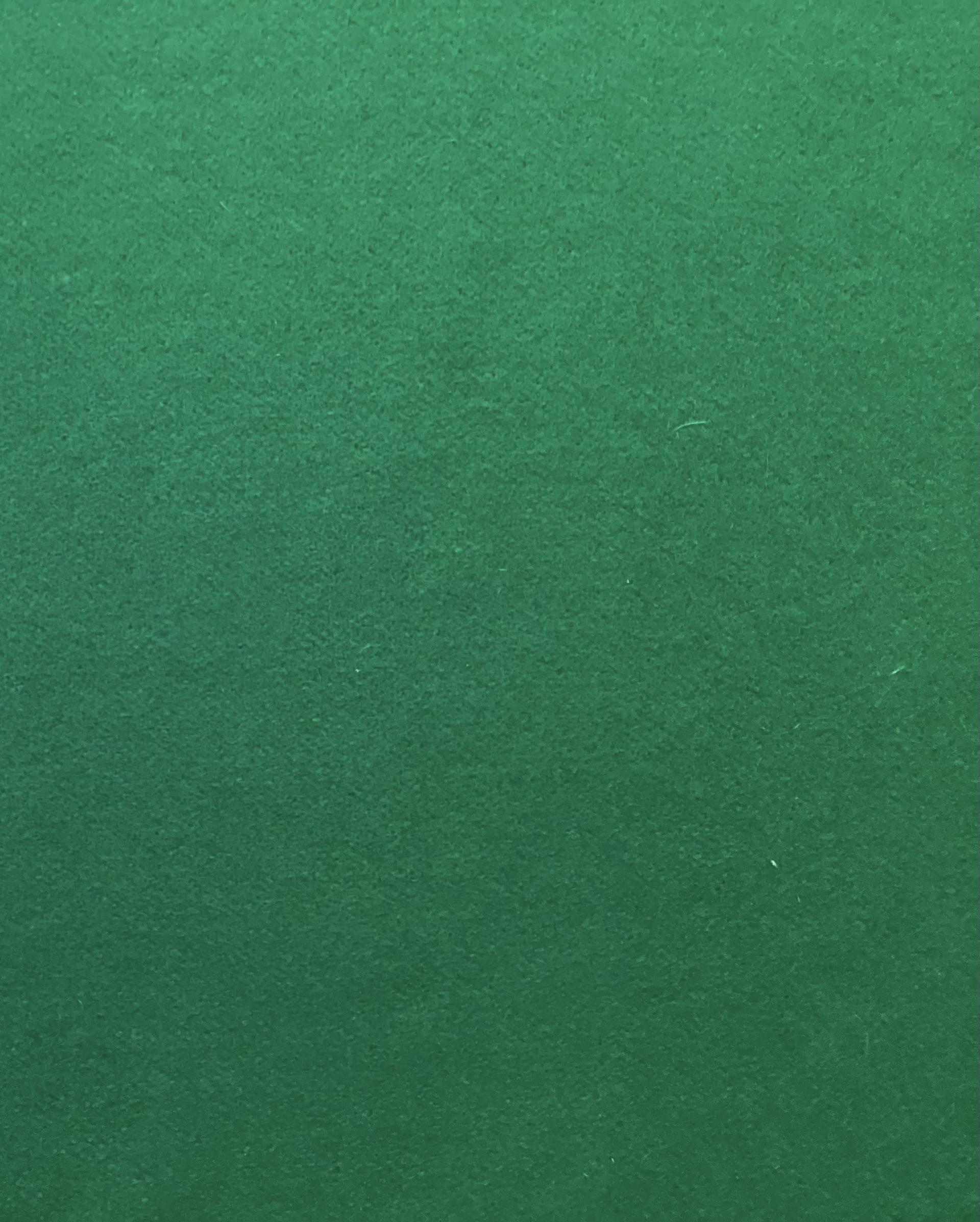 100% Wool Melton in Emerald