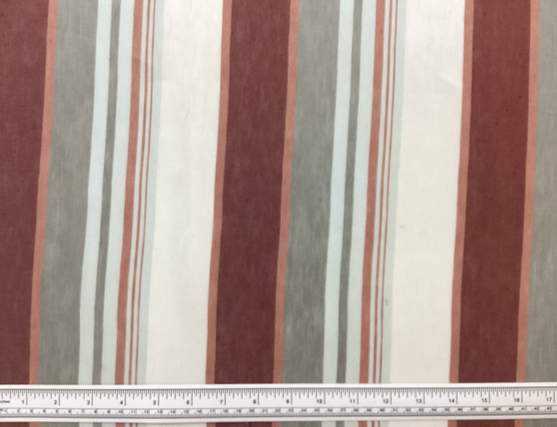Italian Cotton and Rayon Stripe