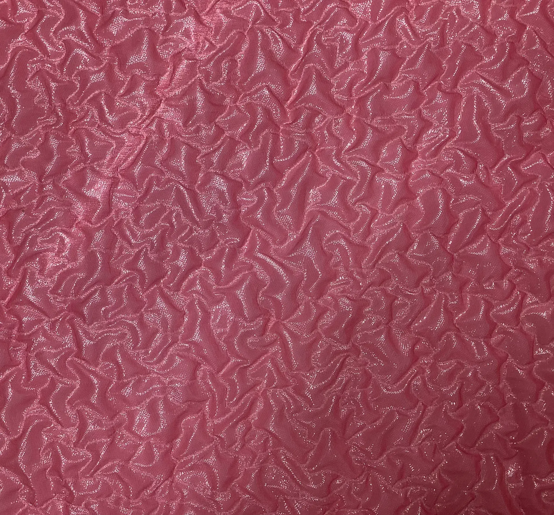 Made in Italy Silk/Nylon Cloque in Pink