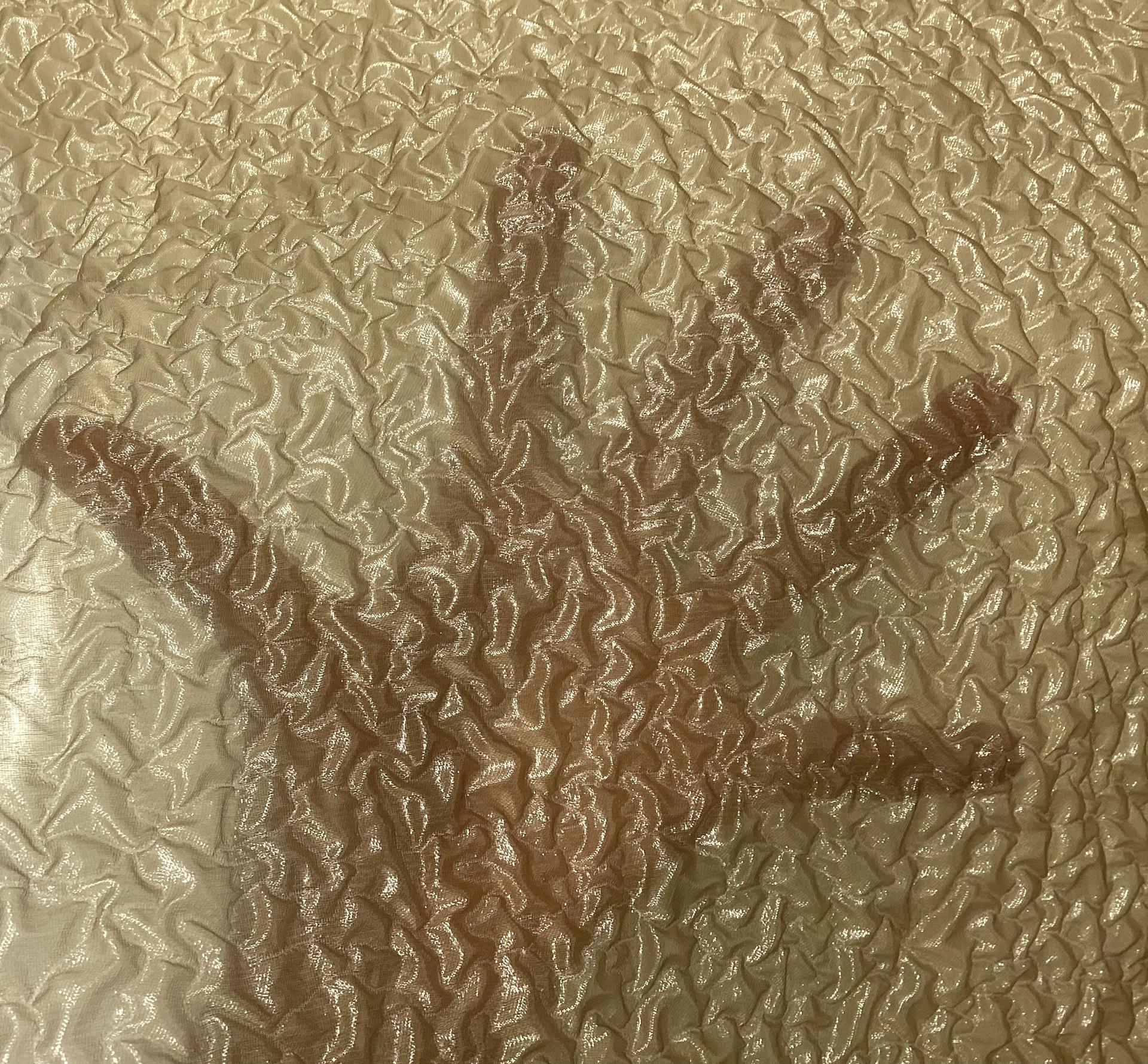 Made in Italy Silk/Nylon Cloque in Honey