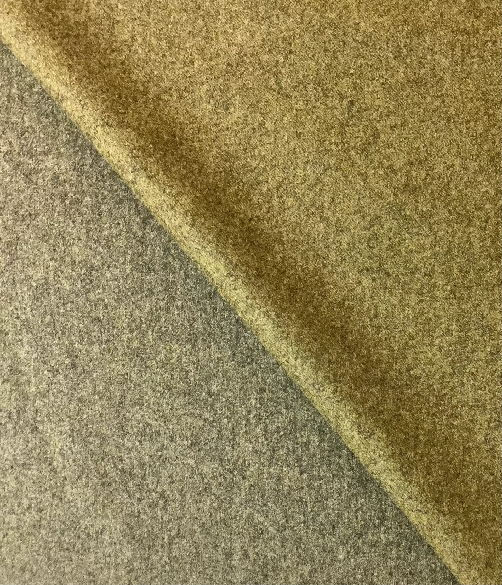 Made In Italy 100% Wool Flannel In Citrine