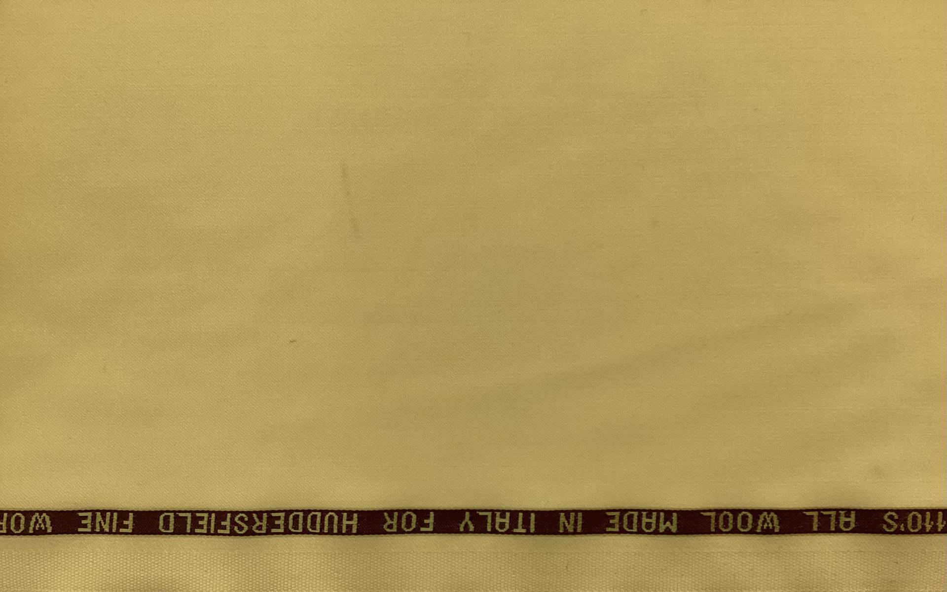 Italian Wool Super 110's In Yellow