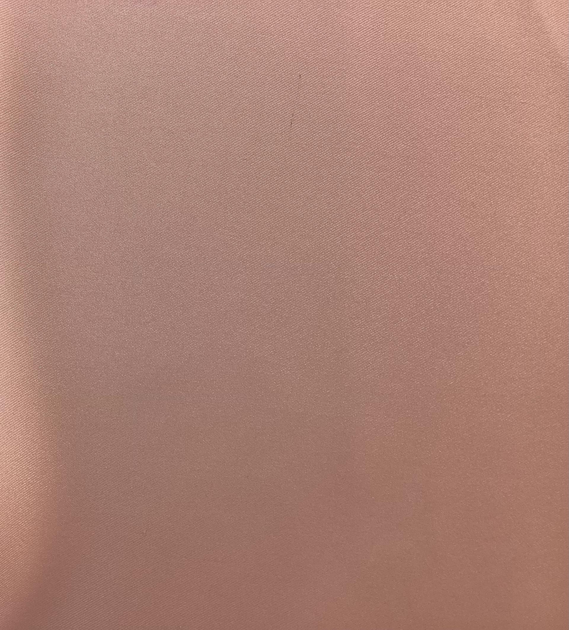 100% Silk Twill In Rose Quartz