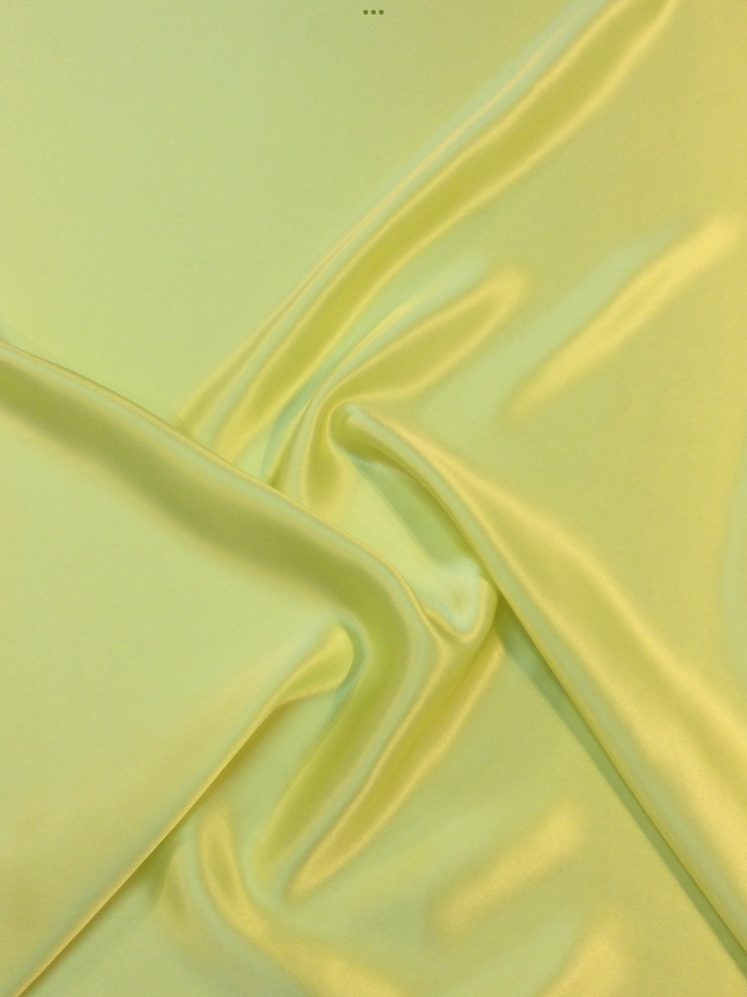 Pure Silk Charmeuse in Yellow