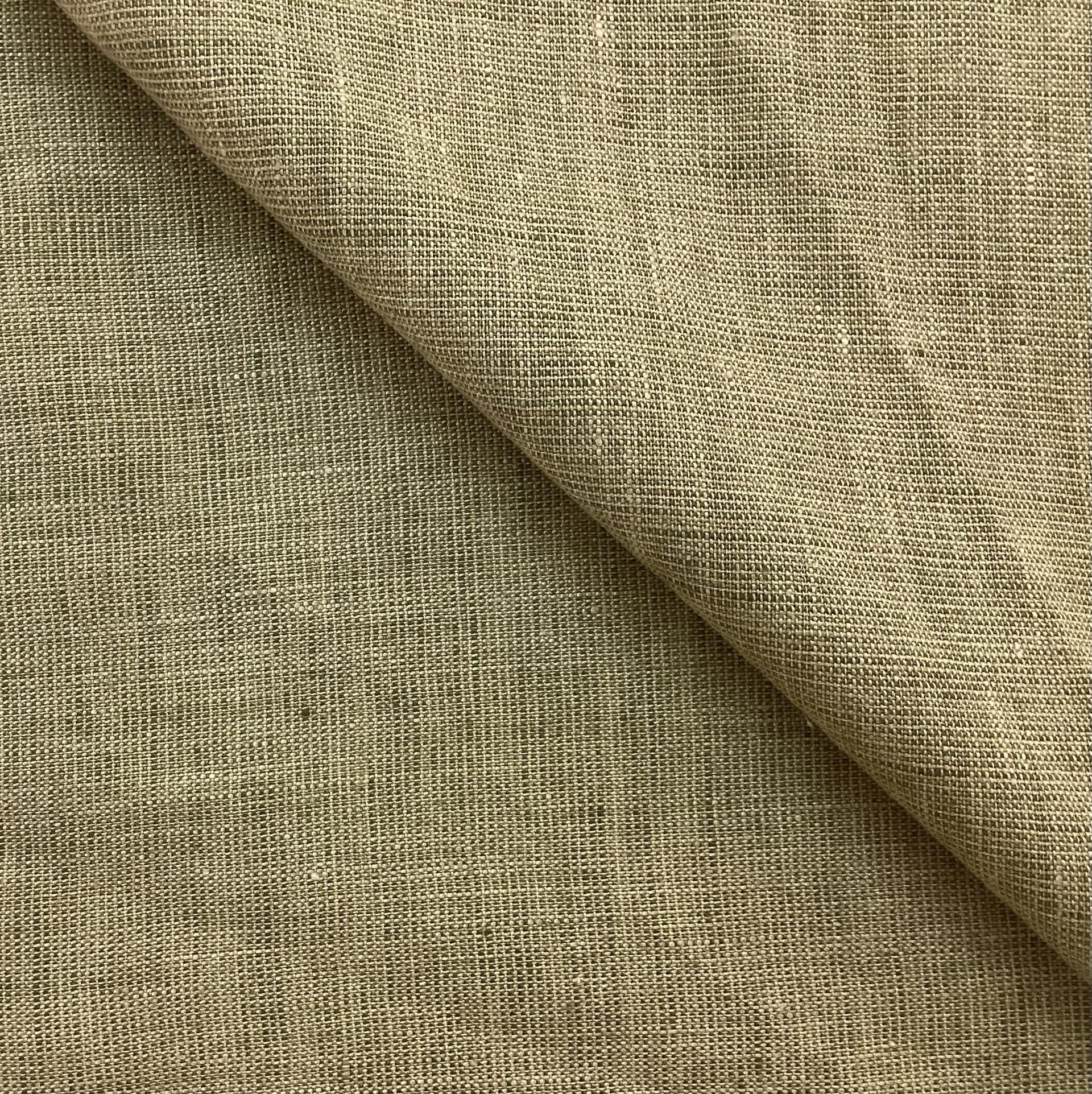 Made in Austria 100% Linen Iridescent In Straw