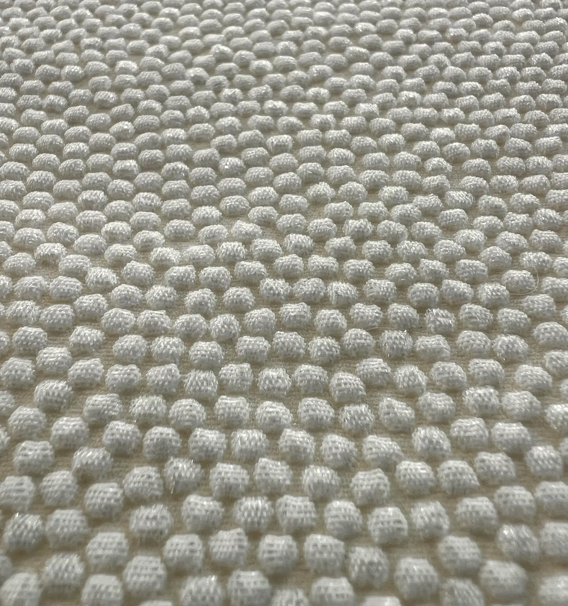 Stretch Metallic Pebble Brocade in Ivory