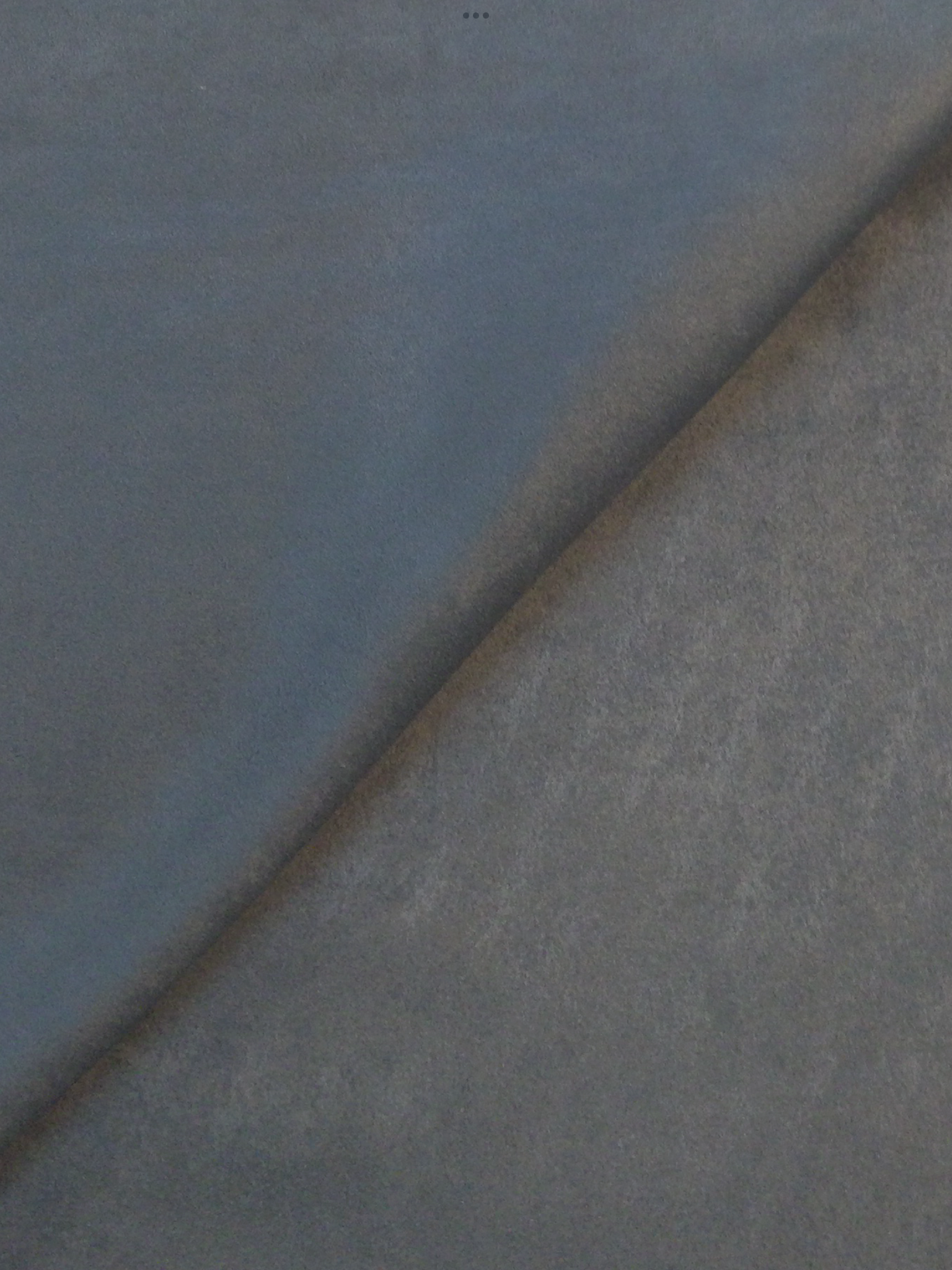 Polyester Microsuede in Pewter