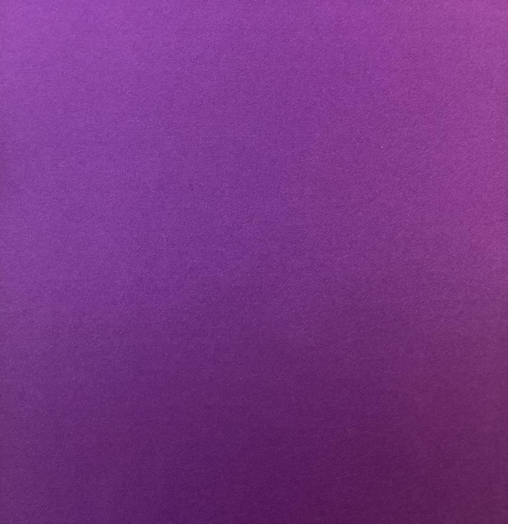 100% Silk Twill In Purple