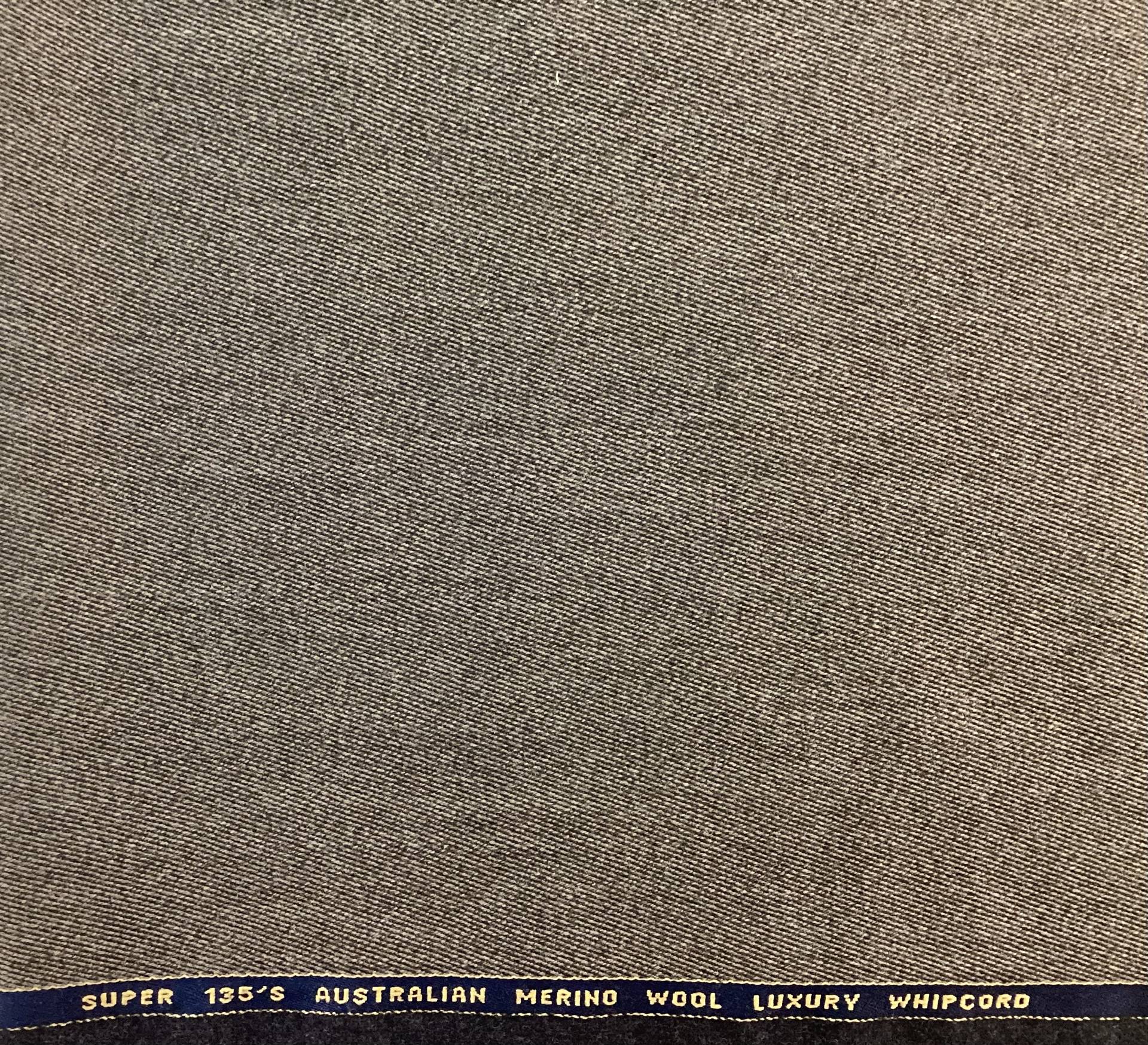 Italian Wool Super 130's Twill in Brown
