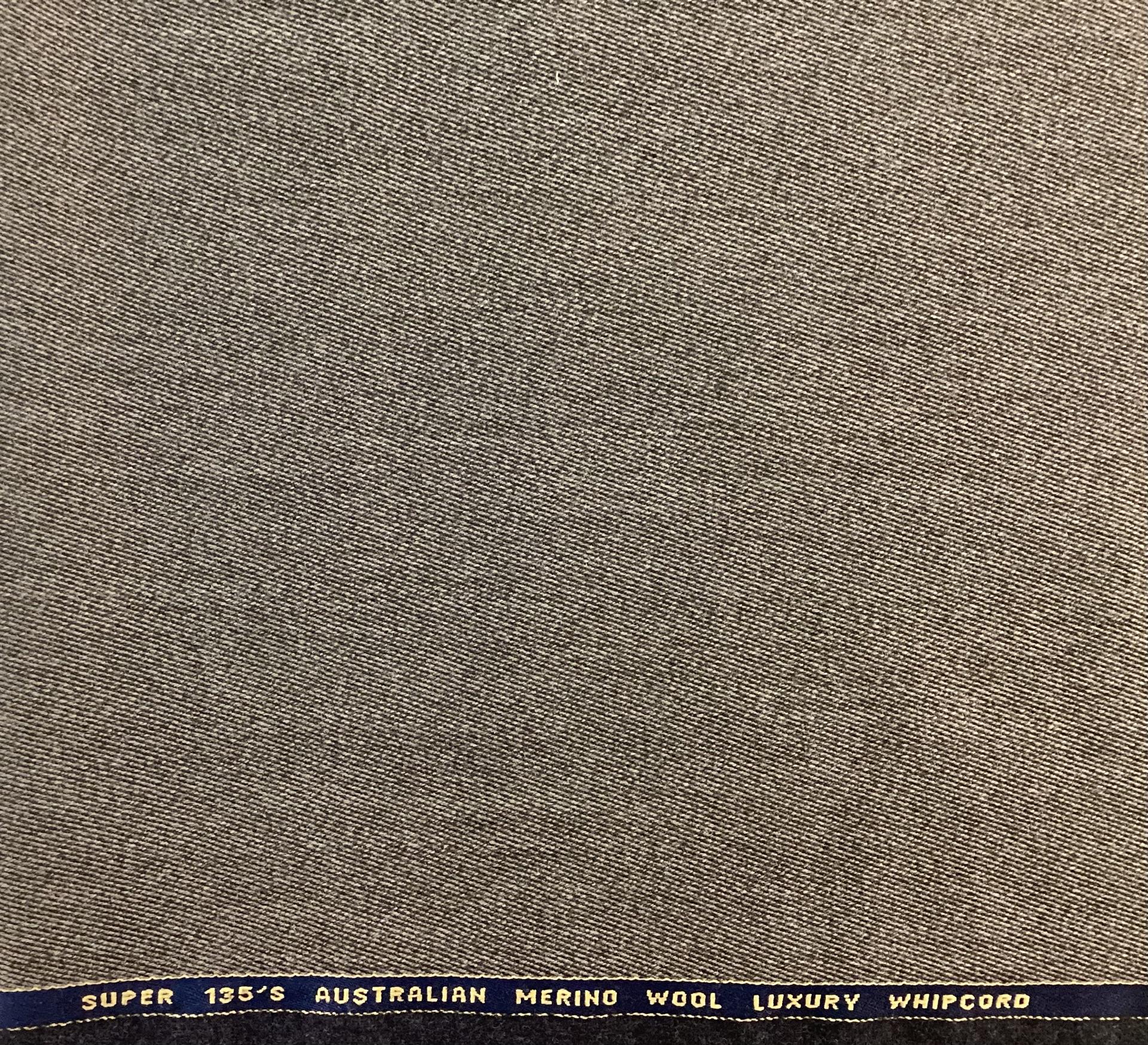 Italian Wool Super 130's Twill in Brown