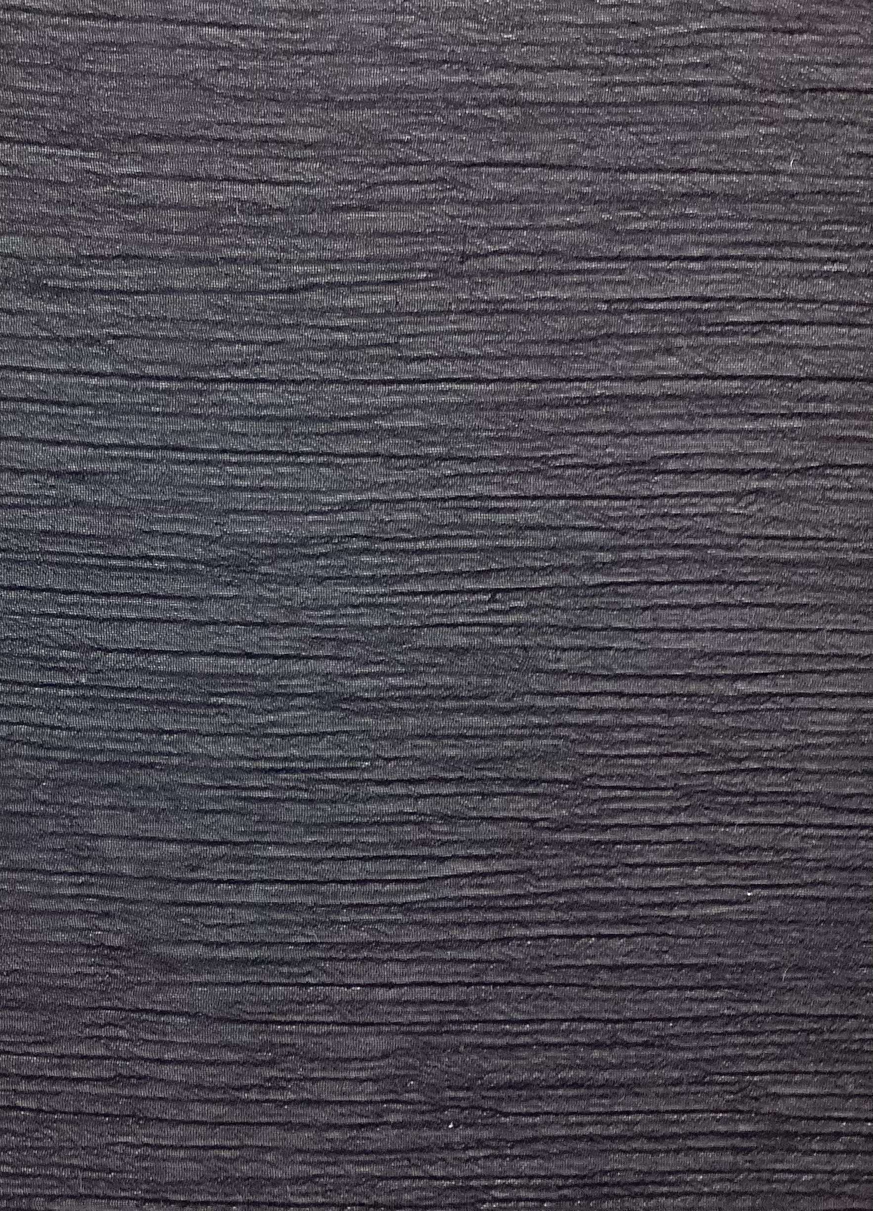 100% Polyester Crinkle Chiffon in Navy