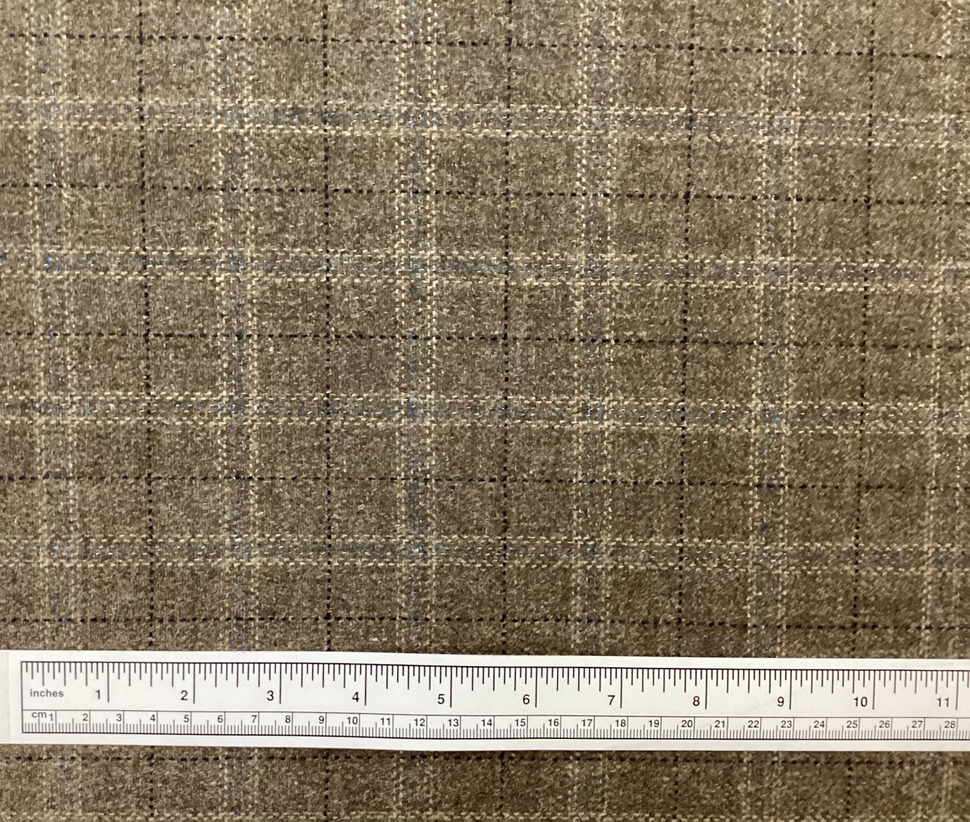 Made in Italy 100% Lambswool Super 110's In Bark