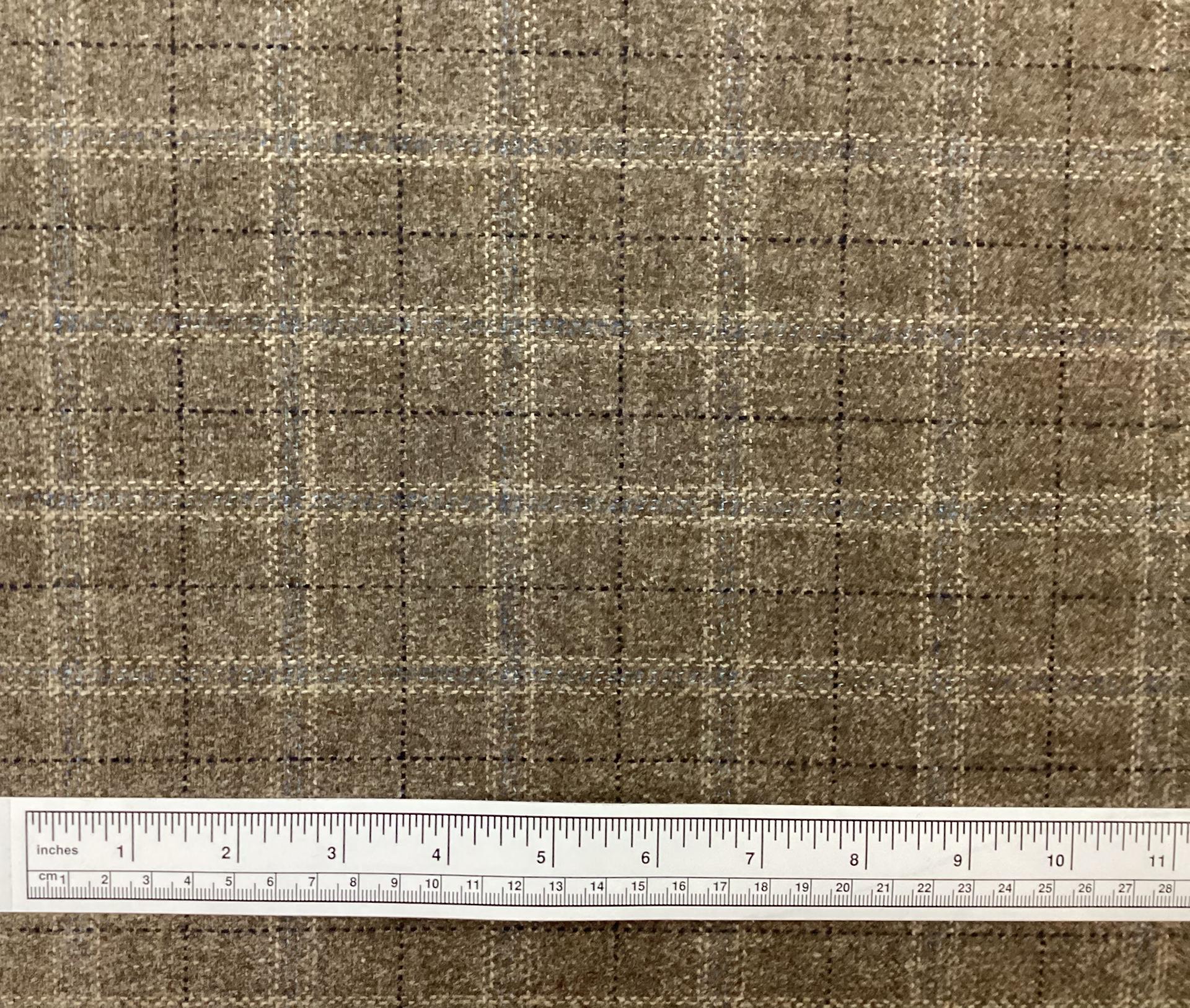 Made in Italy 100% Lambswool Super 110's In Bark