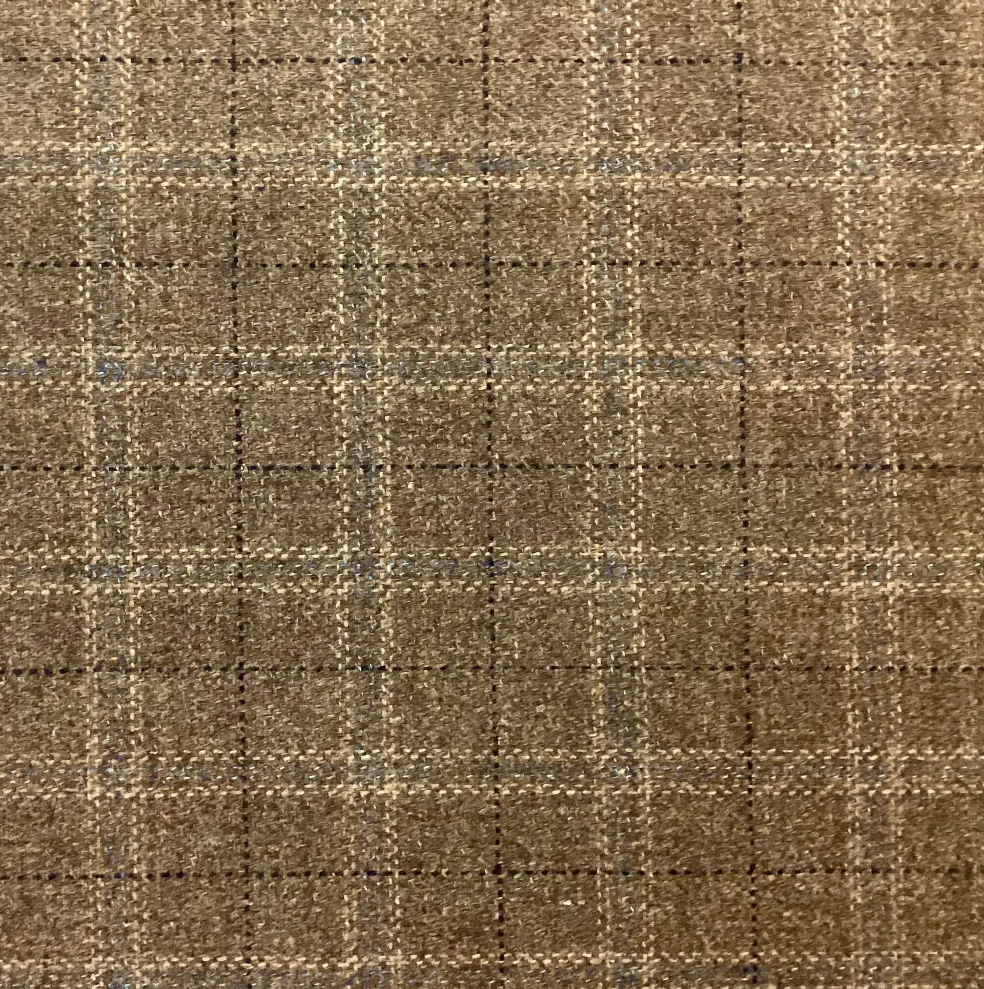 Made in Italy 100% Lambswool Super 110's In Bark