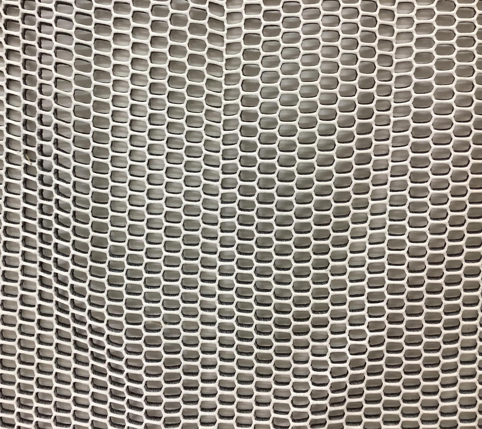 Double Face Novelty Honeycomb Mesh In Black White