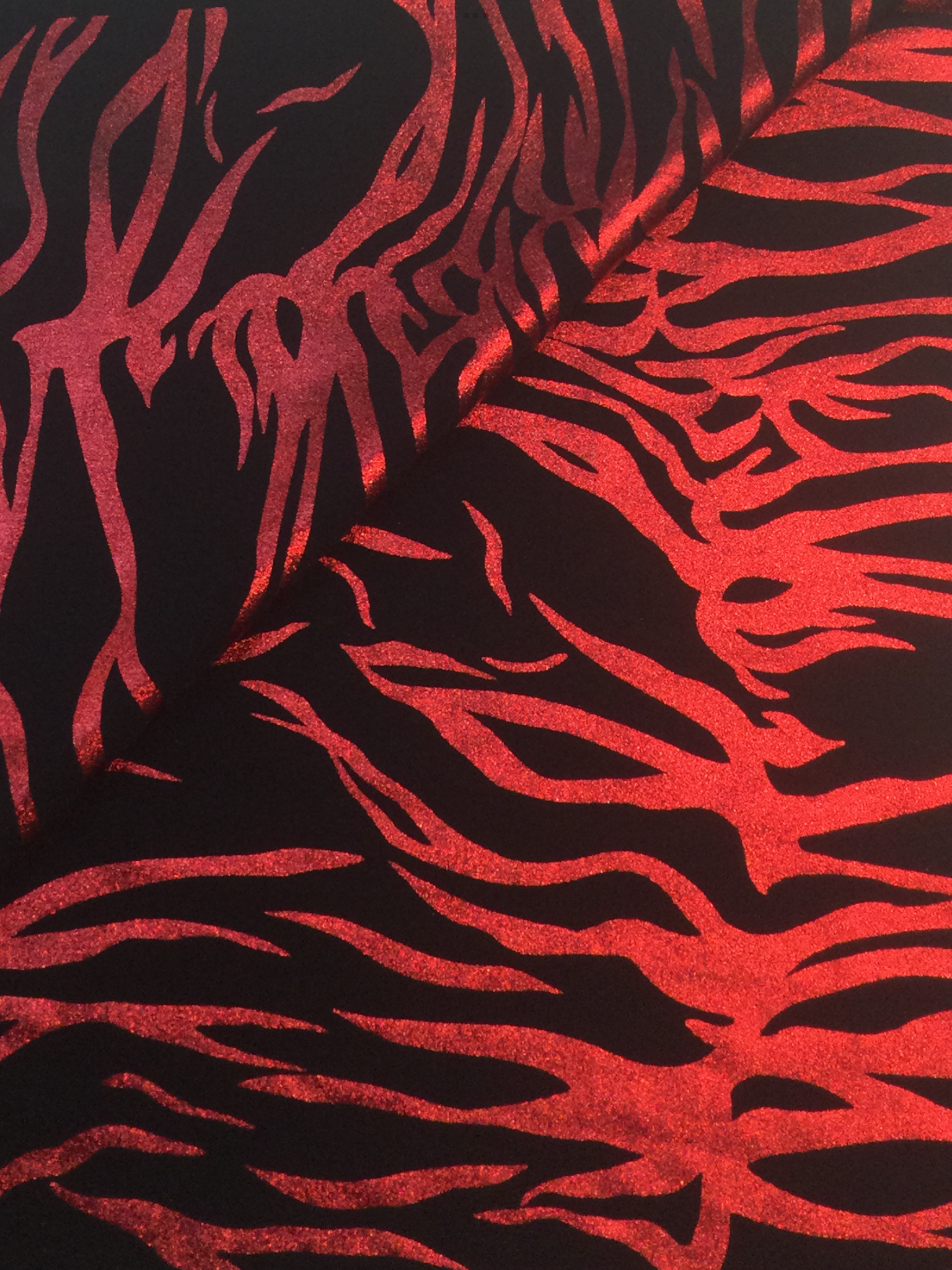Printed Lamé Jersey