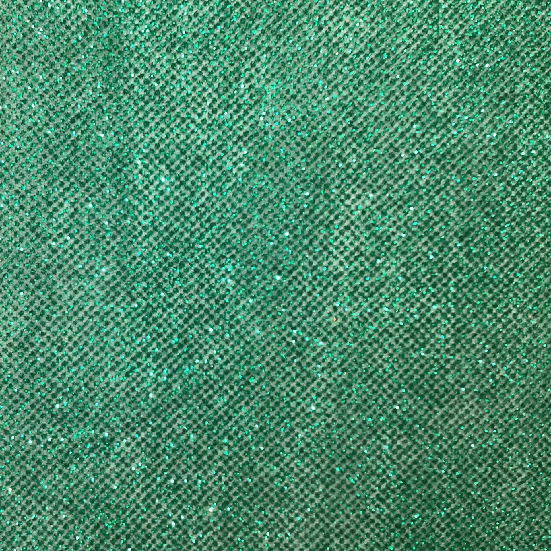 Glitter Mesh in Emerald
