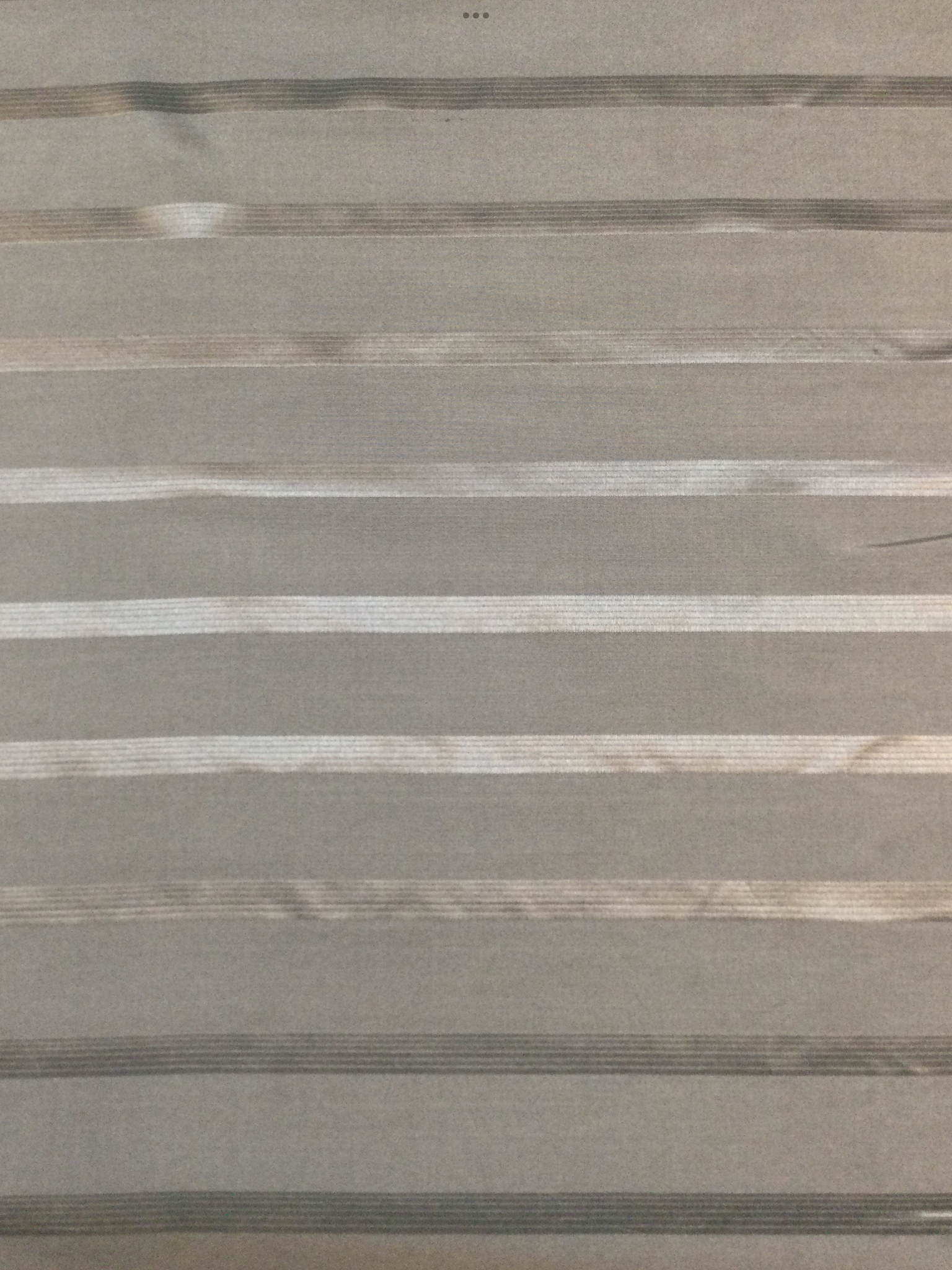 Made in Italy Pure Silk Wide Stripe Jacquard in Smoke