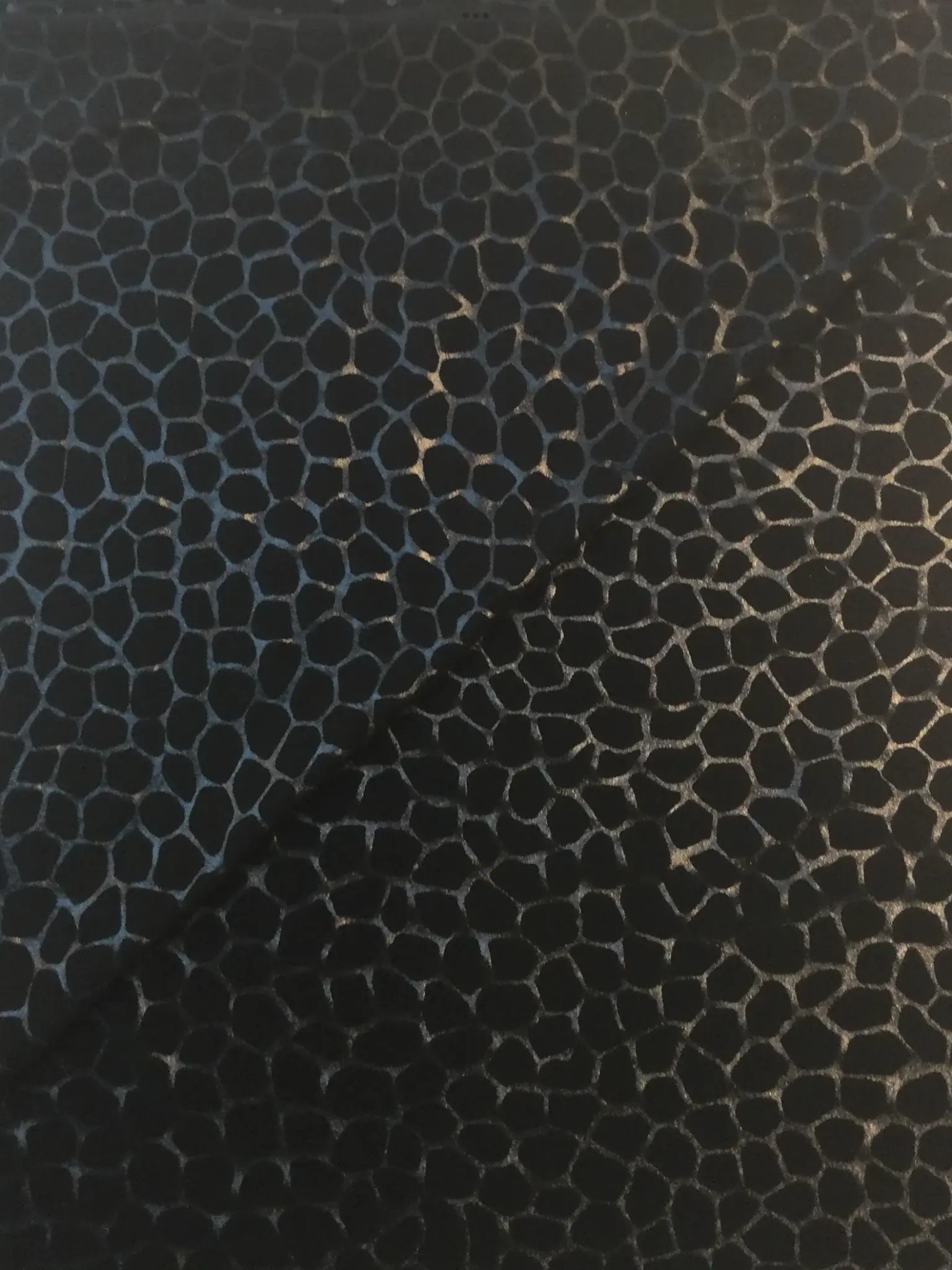 Animal Print Lamé Jersey