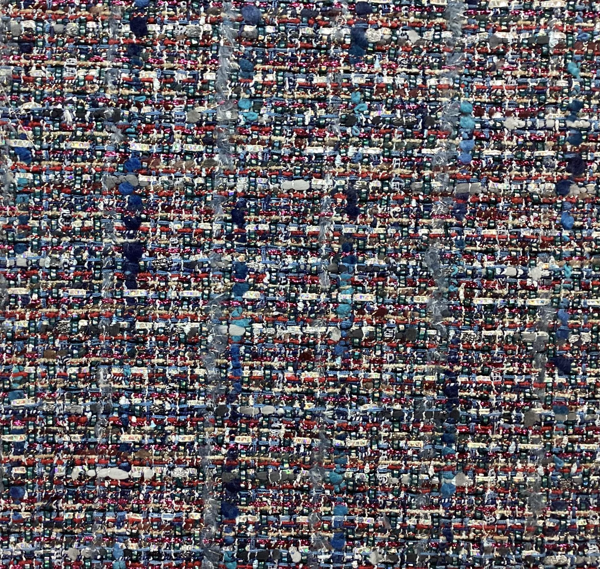 MADE IN ITALY METALLIC TWEED