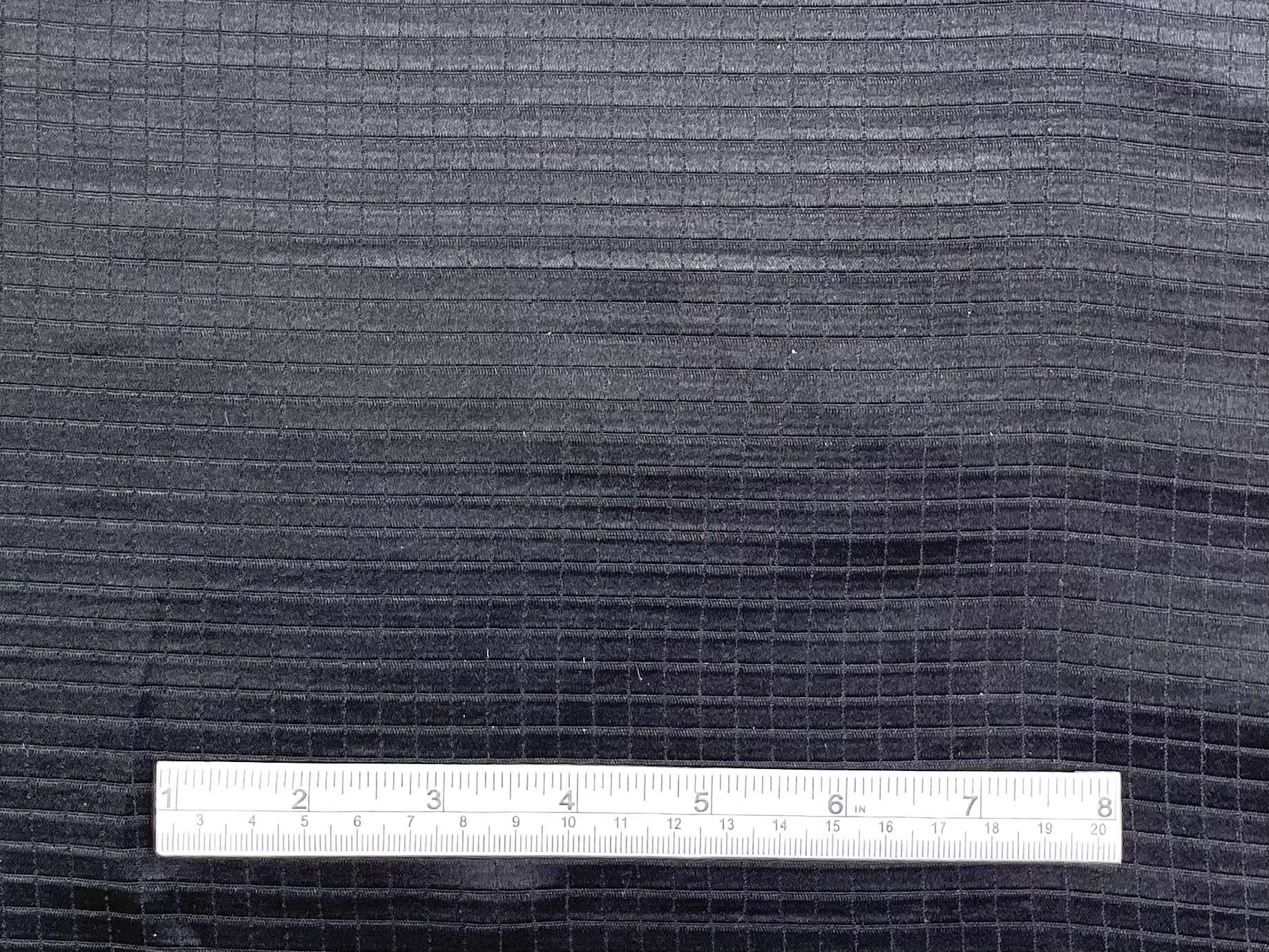 Made in Italy 100% Silk Square Jacquard in Black