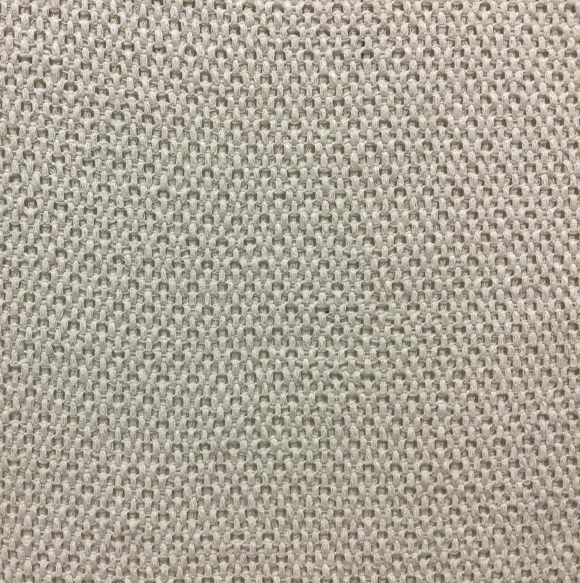 100% Cotton Open Weave Tweed In Pale Yellow