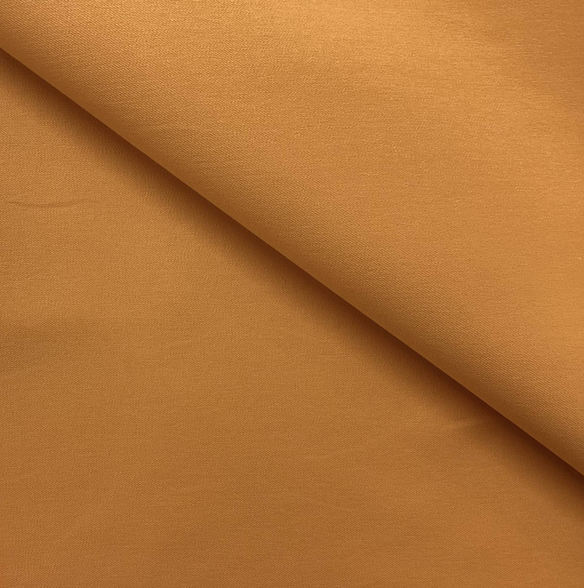 Cotton Lycra Bi-Stretch In Tangerine