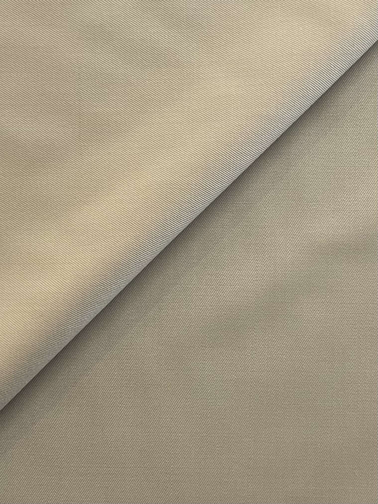 Wool Gabardine in Putty