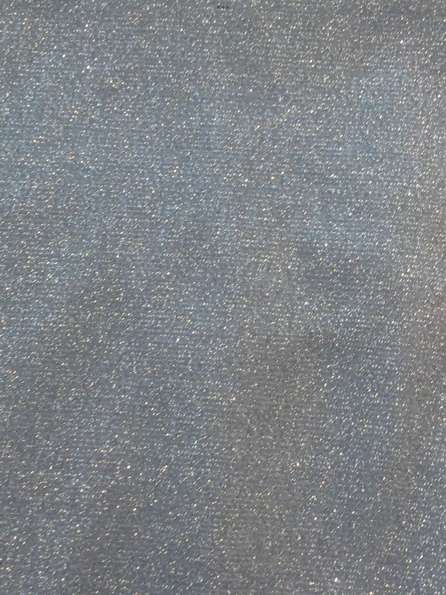 Metallic Tissue Knit in Silver