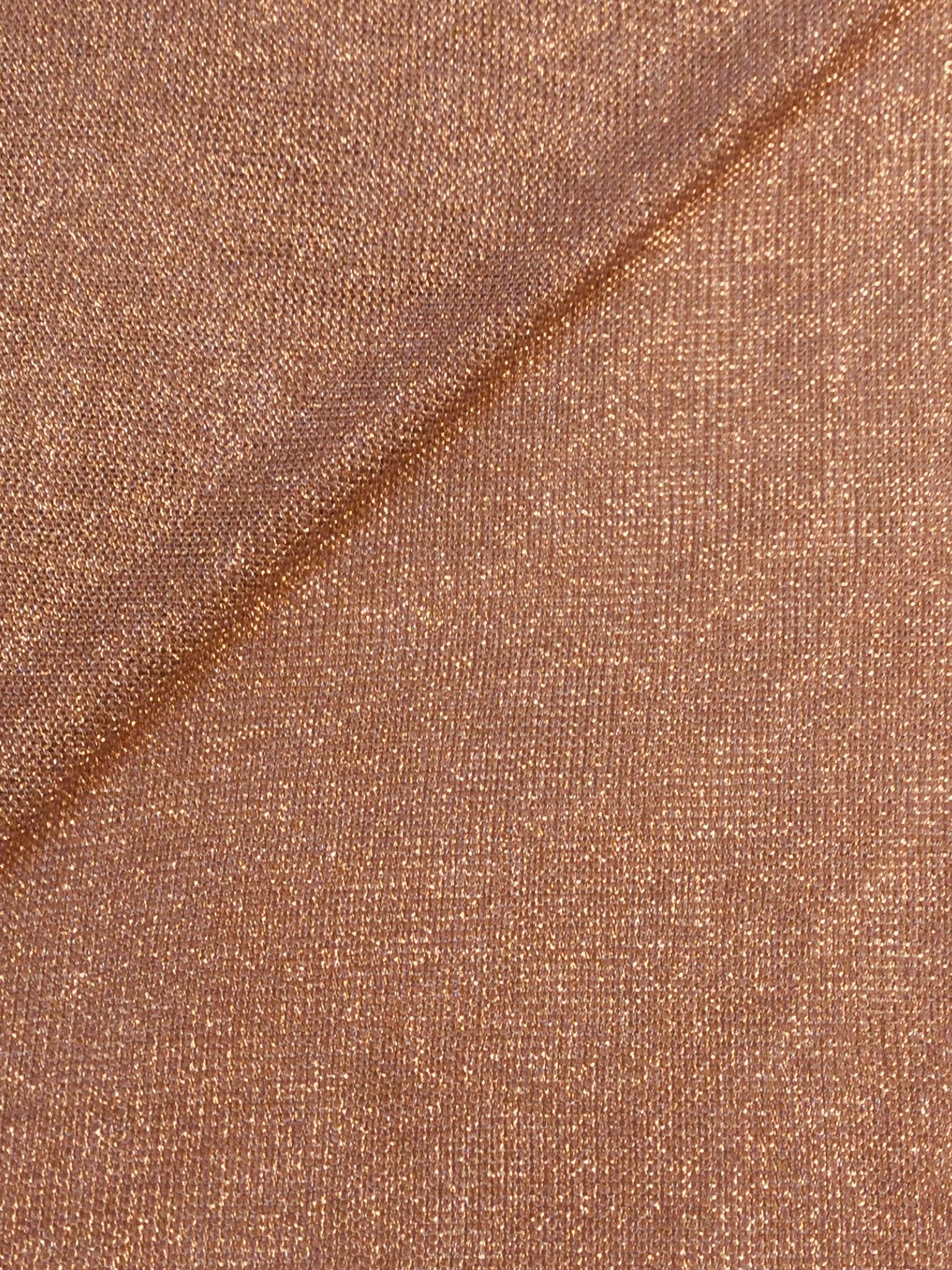 Metallic Chainmail Knit in Copper
