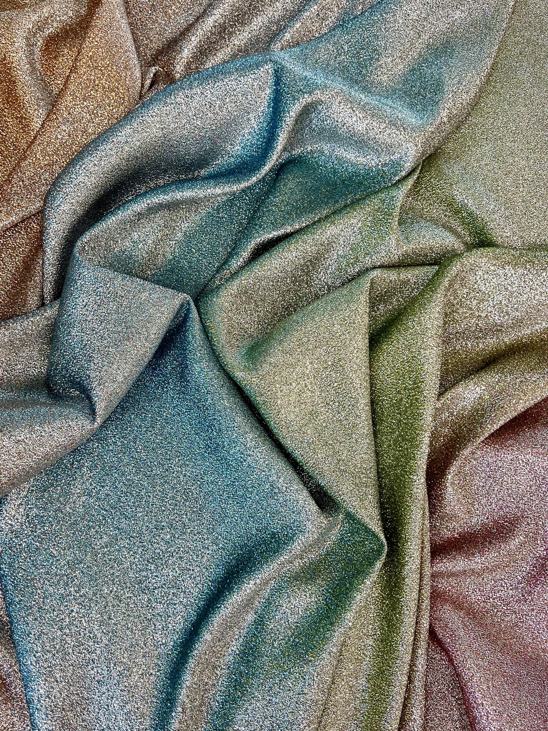 Ombré Silk Lame "Tropic Island"