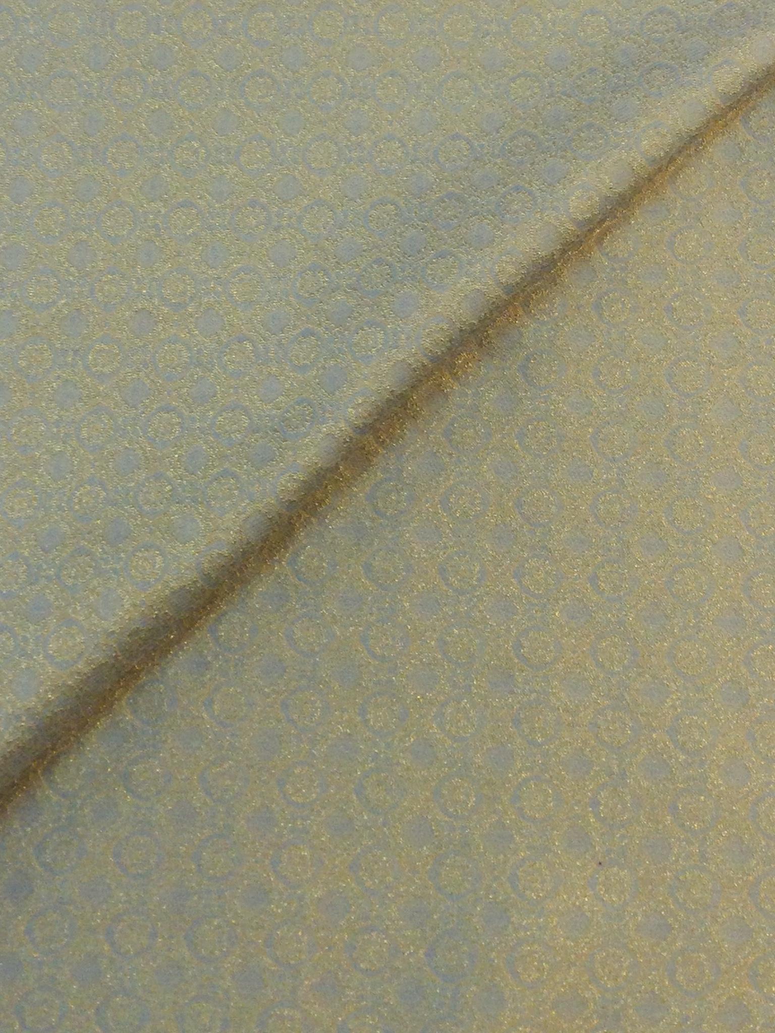 Novelty Brocade in Green Gold