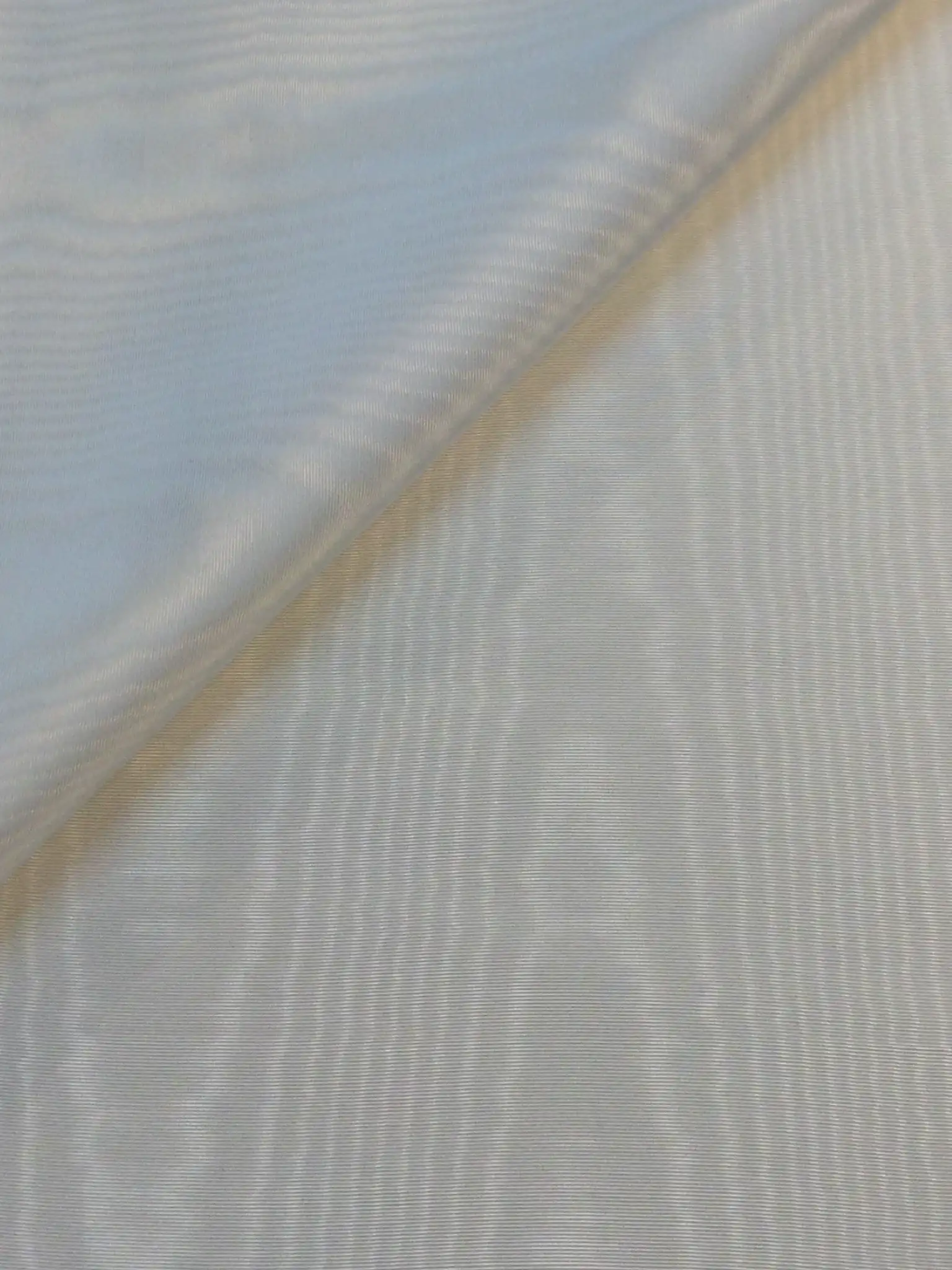 Made in Italy Moire Faille Rayon in Ivory