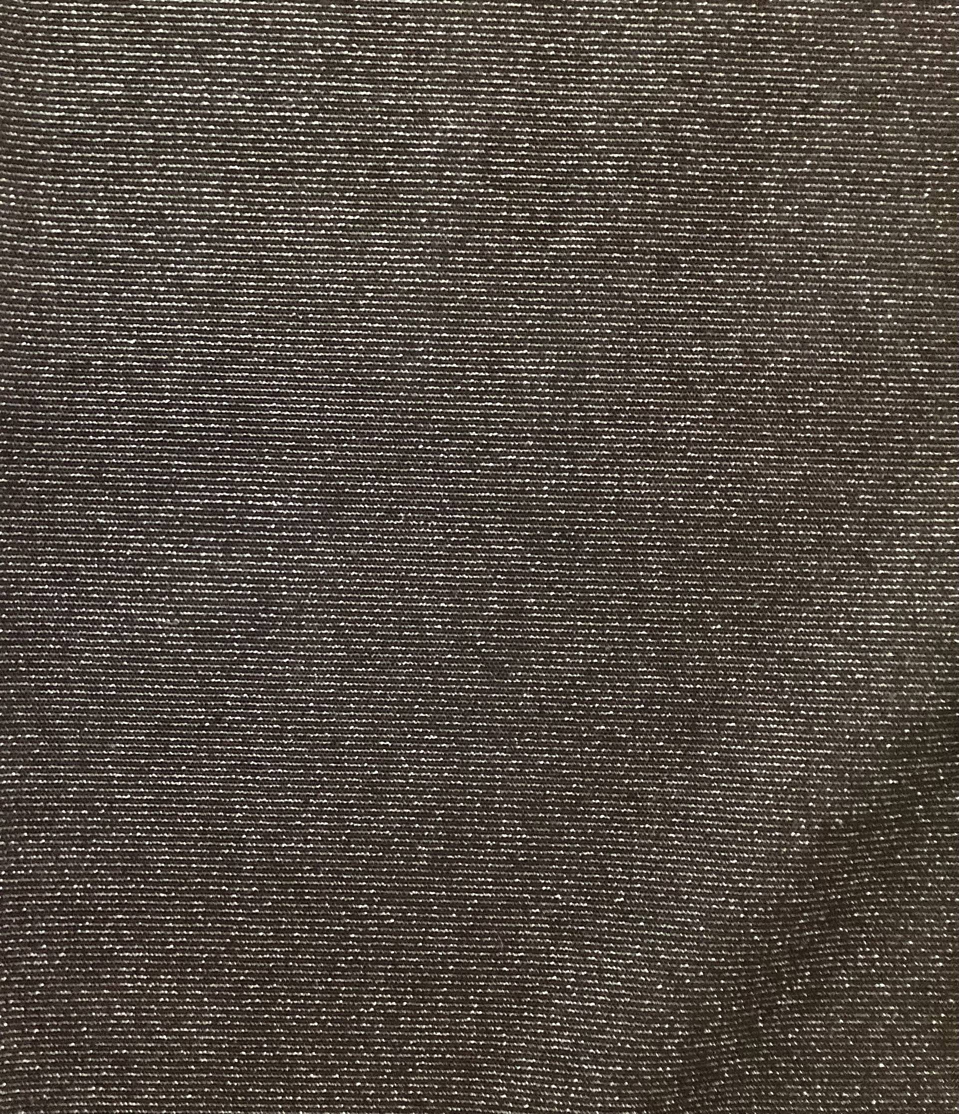 Made In Italy Metallic Nylon Tulle In Black Sliver