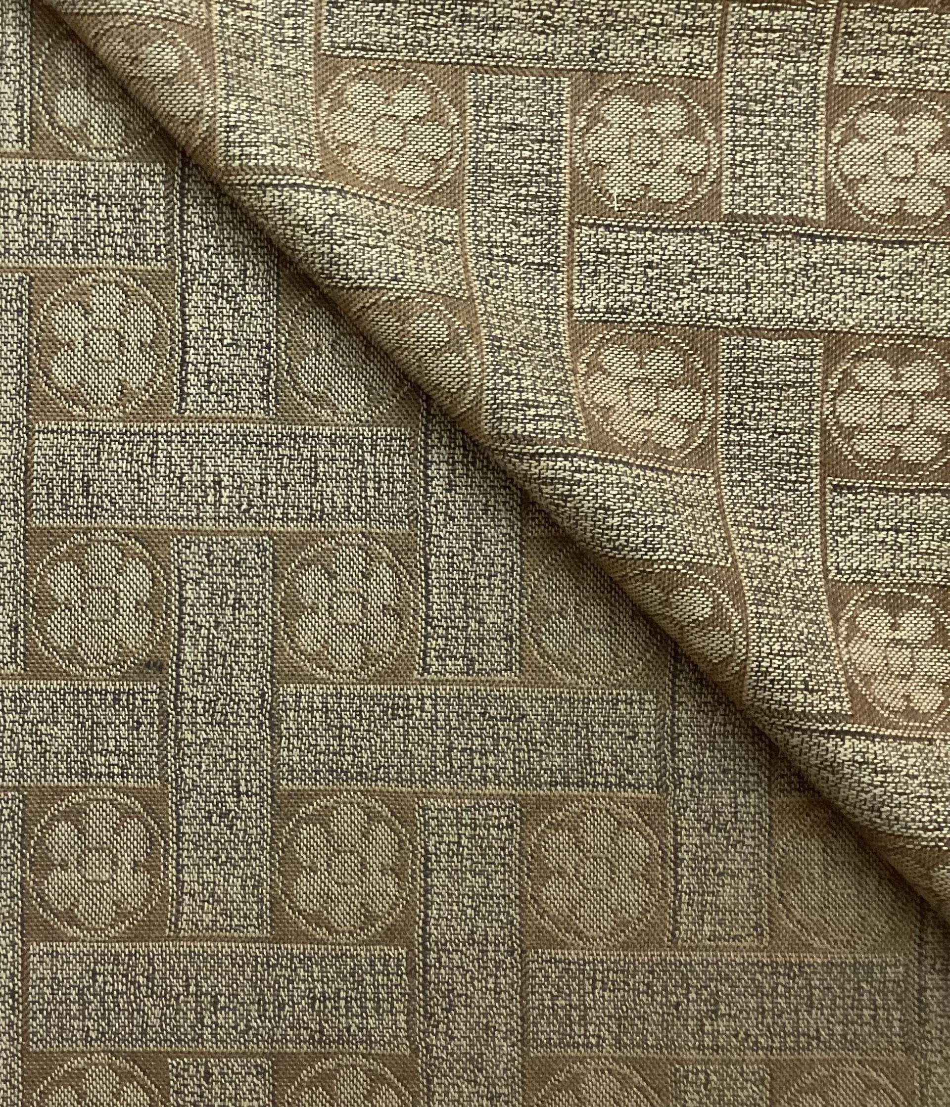Wool & Cashmere Jacquard In Kiwi skin