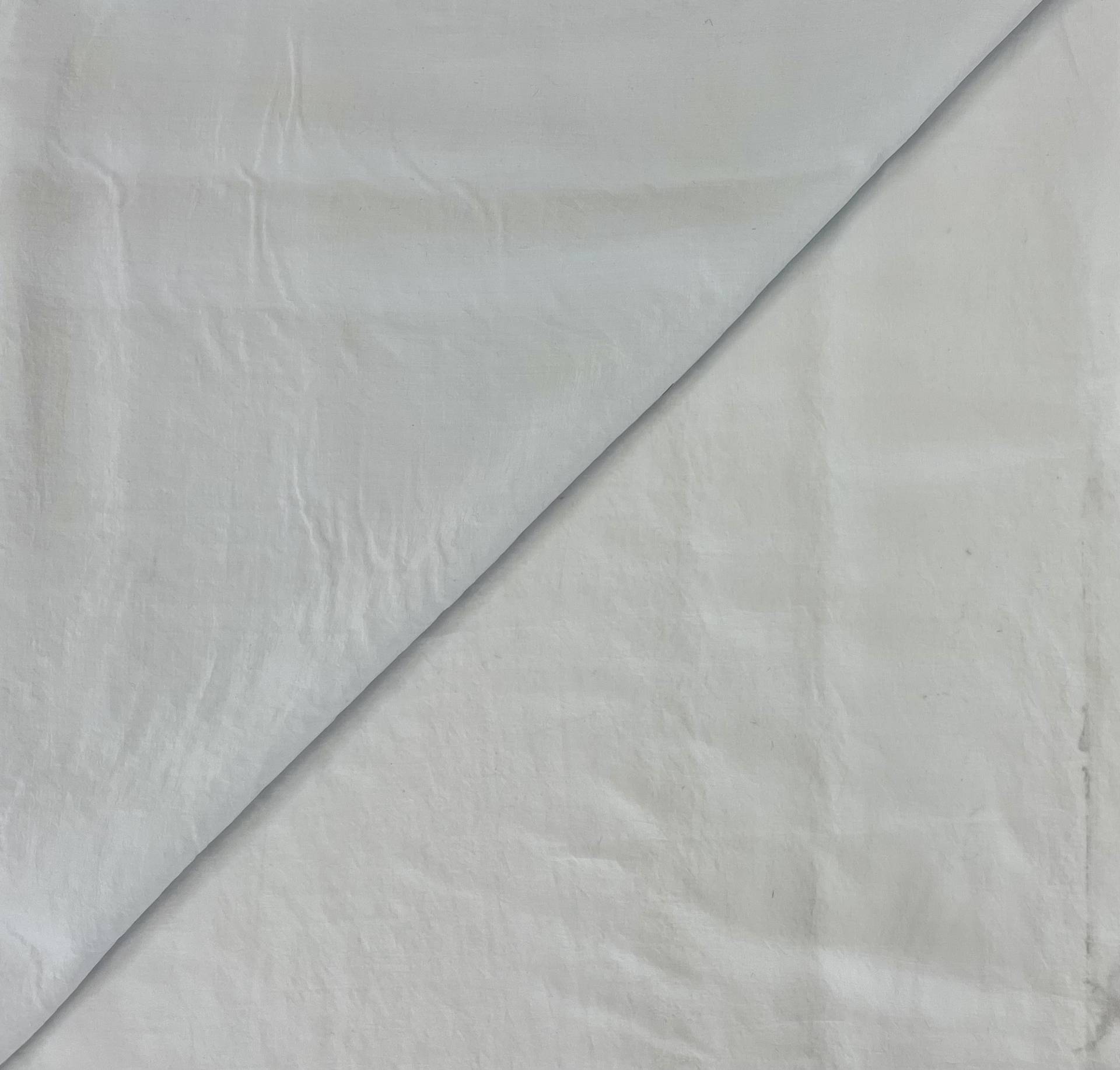Made in Italy Silk and Nylon Water Repellent in Ice Blue