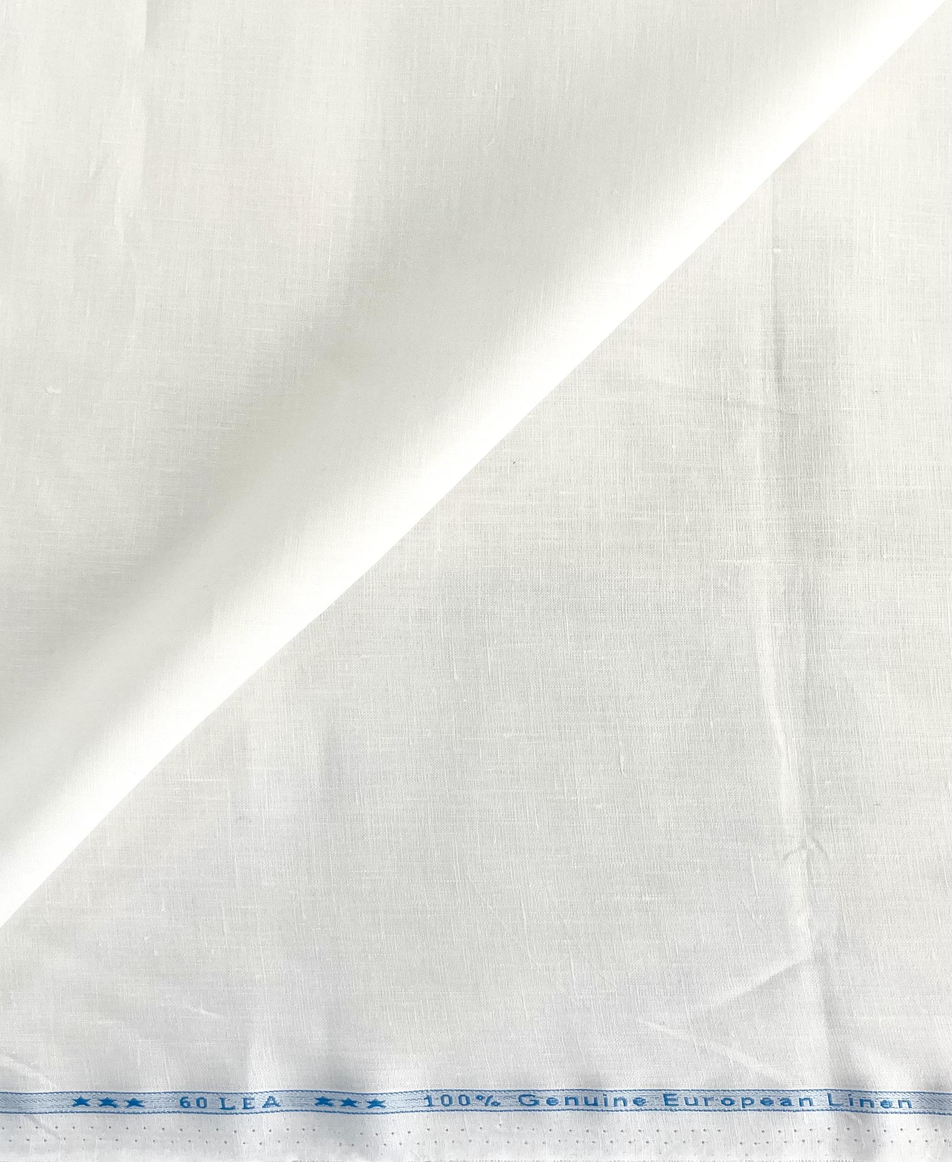 European Light Weight Linen In Eggshell