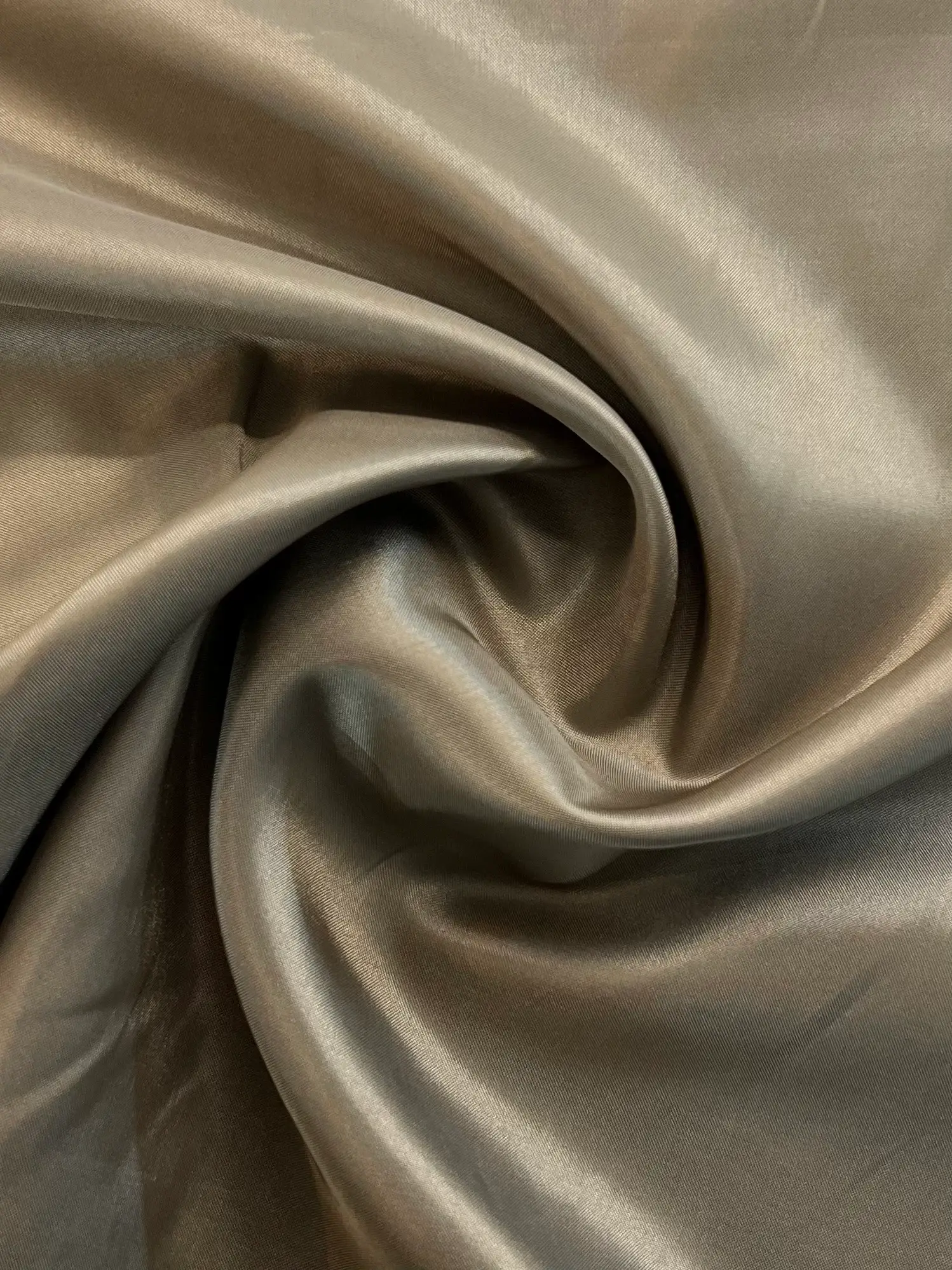 Japanese Habutae Polyester Lining in Greige