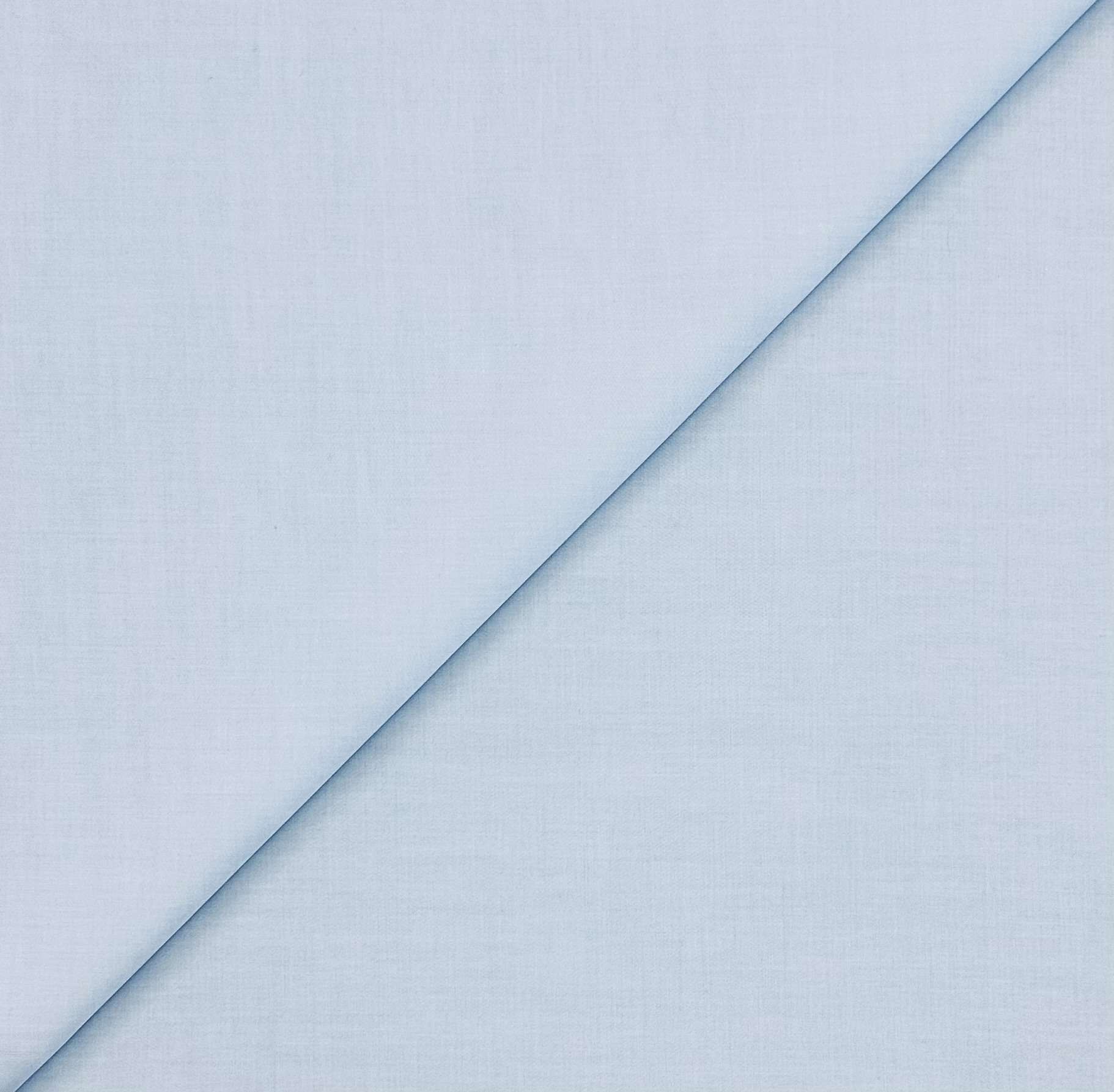 Sea Island Cotton Broadcloth in Blue