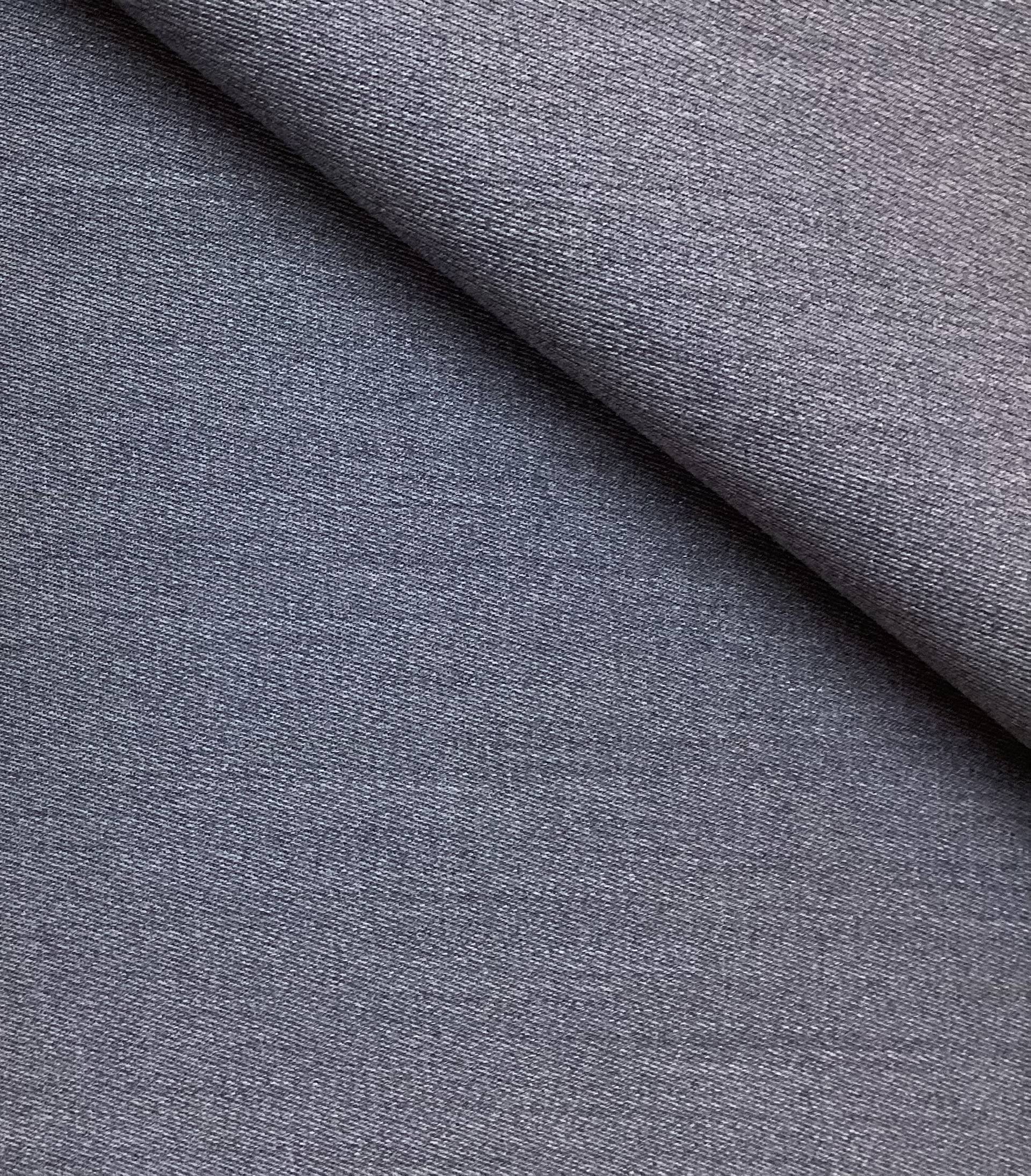 Italian Wool Blend Twill in Denim Blue